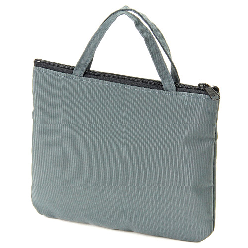 ATSUKO MATANO 刺繍ポーチ花刺繍グレー - 画像2