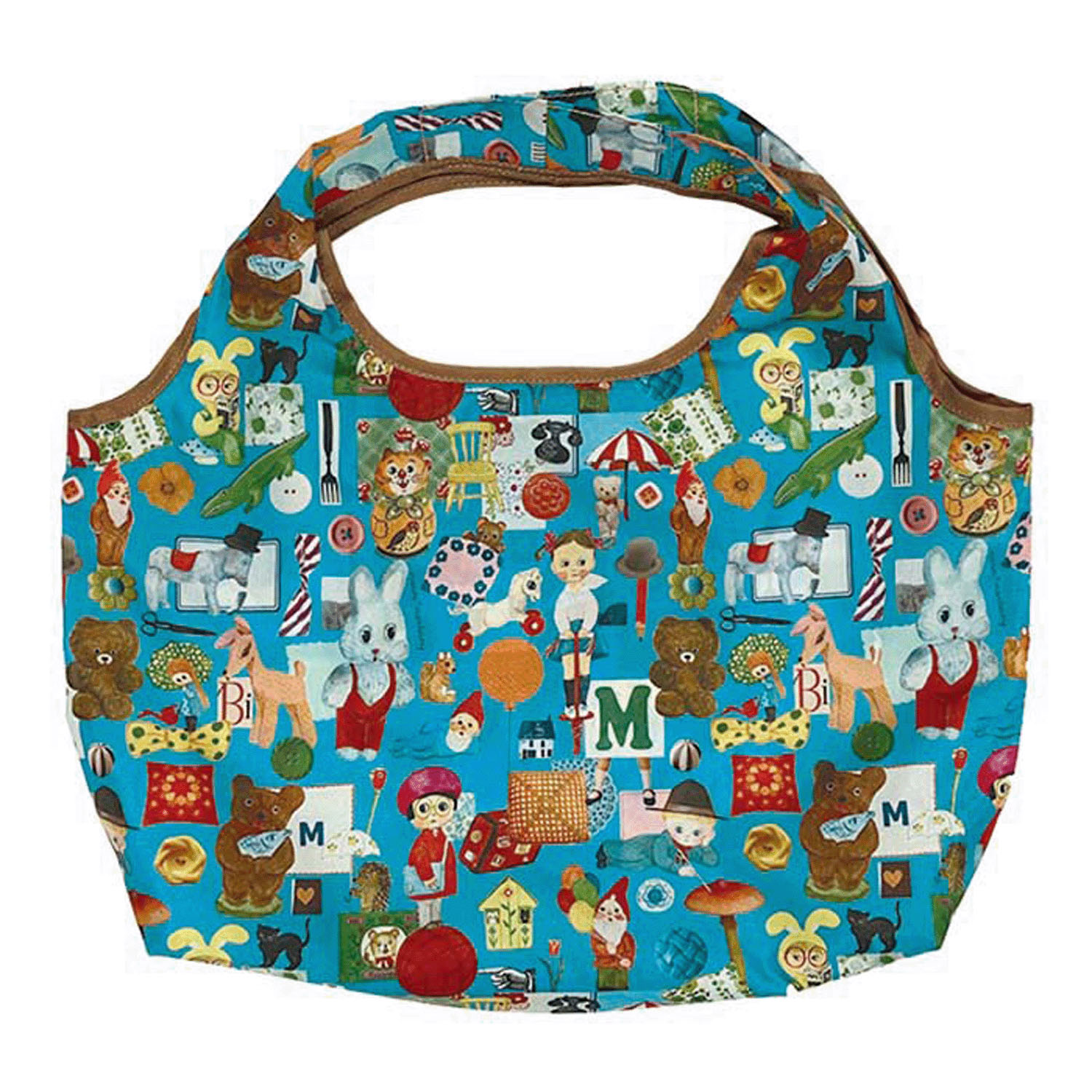 マリーニモンティーニ ミニデイリーバッグ ブルーコラージュ - 画像1