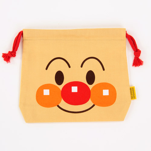 アンパンマン フェイス巾着 アンパンマン - 画像1