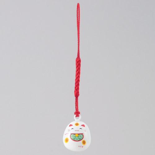 水琴鈴招き猫根付