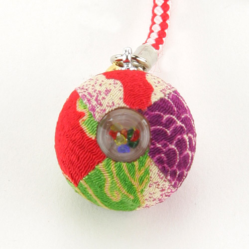 万華鏡根付 古布調 - 画像2