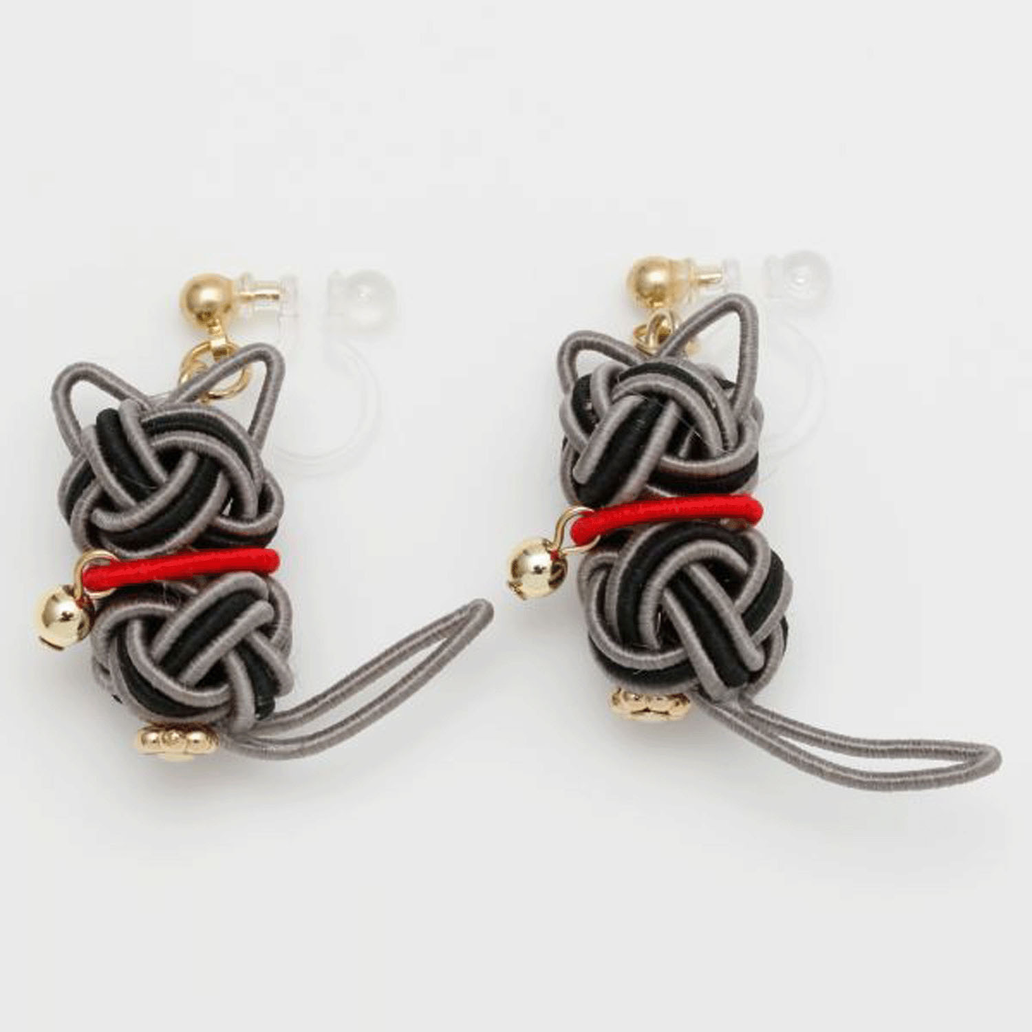 水引 和猫イヤリング - 画像8
