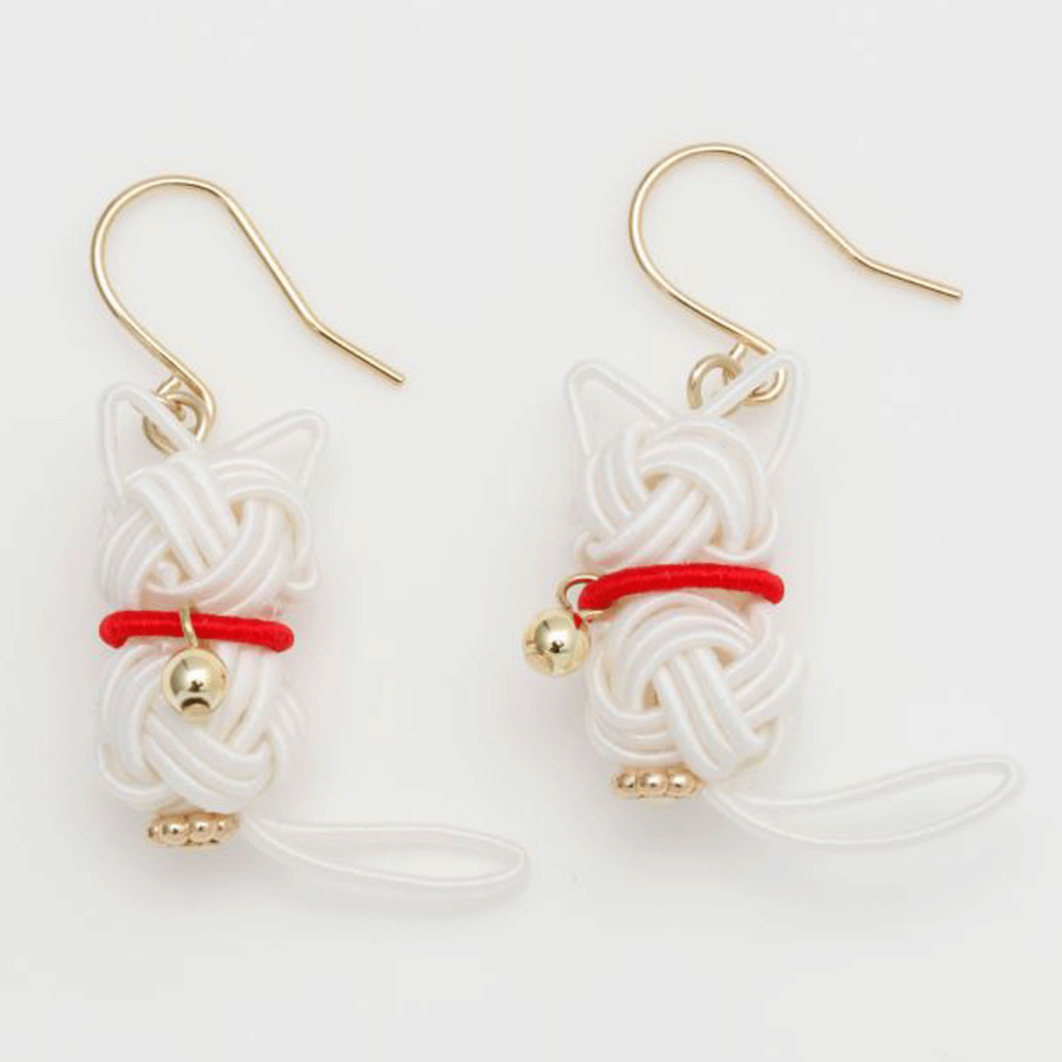 水引 和猫ピアス - 画像1