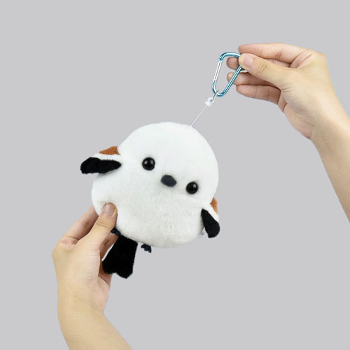 ふくふくシマエナガ シマエナガリールポーチ - 画像3