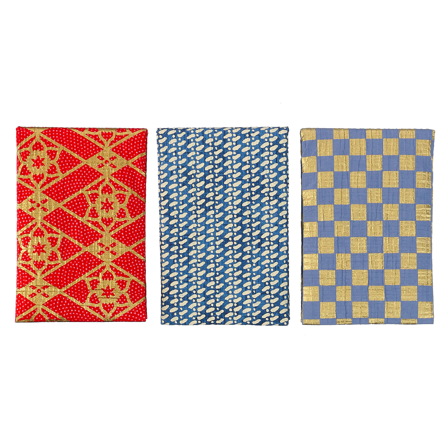 【色柄込】京友禅紙 小紋 縮みエチケットミラー