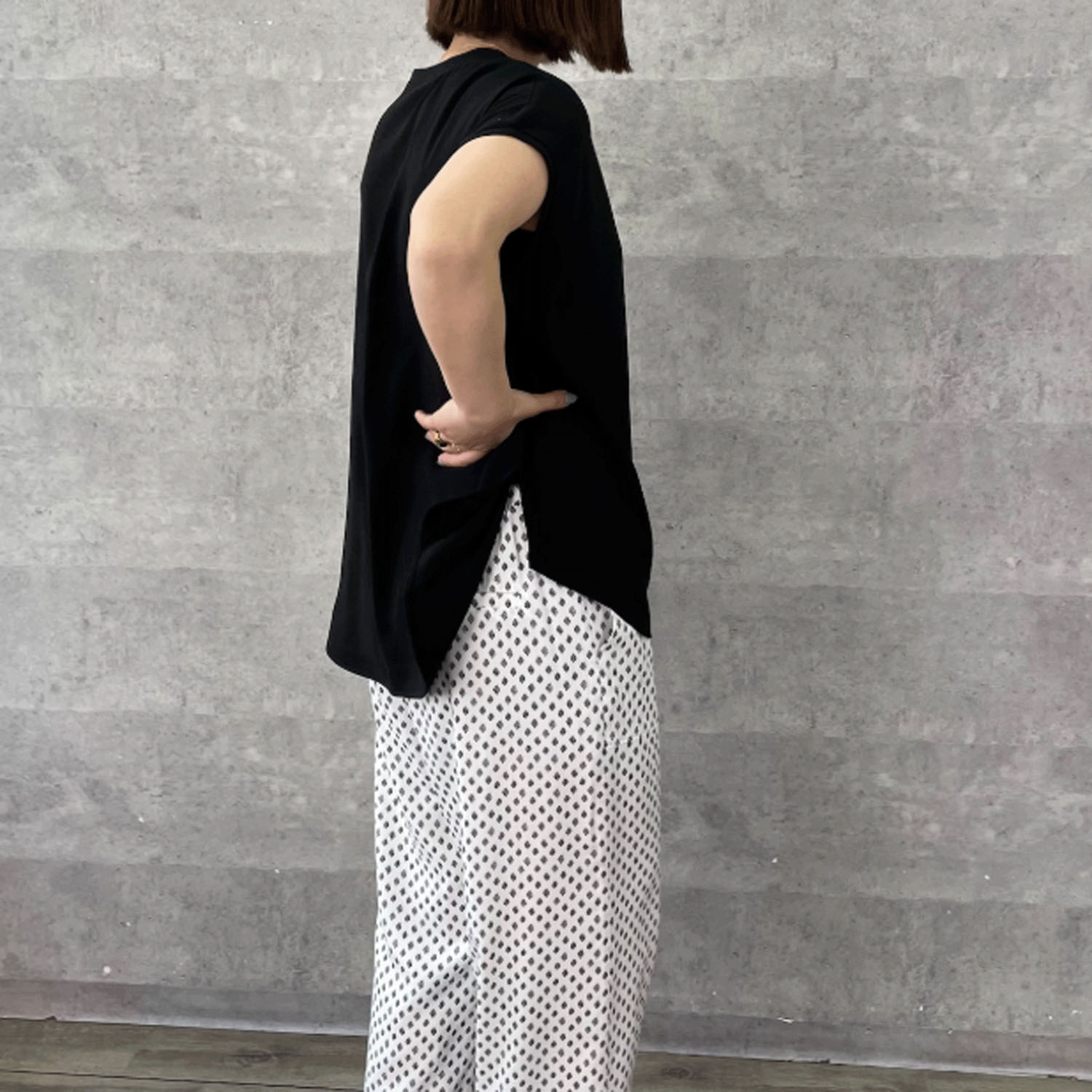 Anna Kerry アムンゼンフレンチTシャツ - 画像3