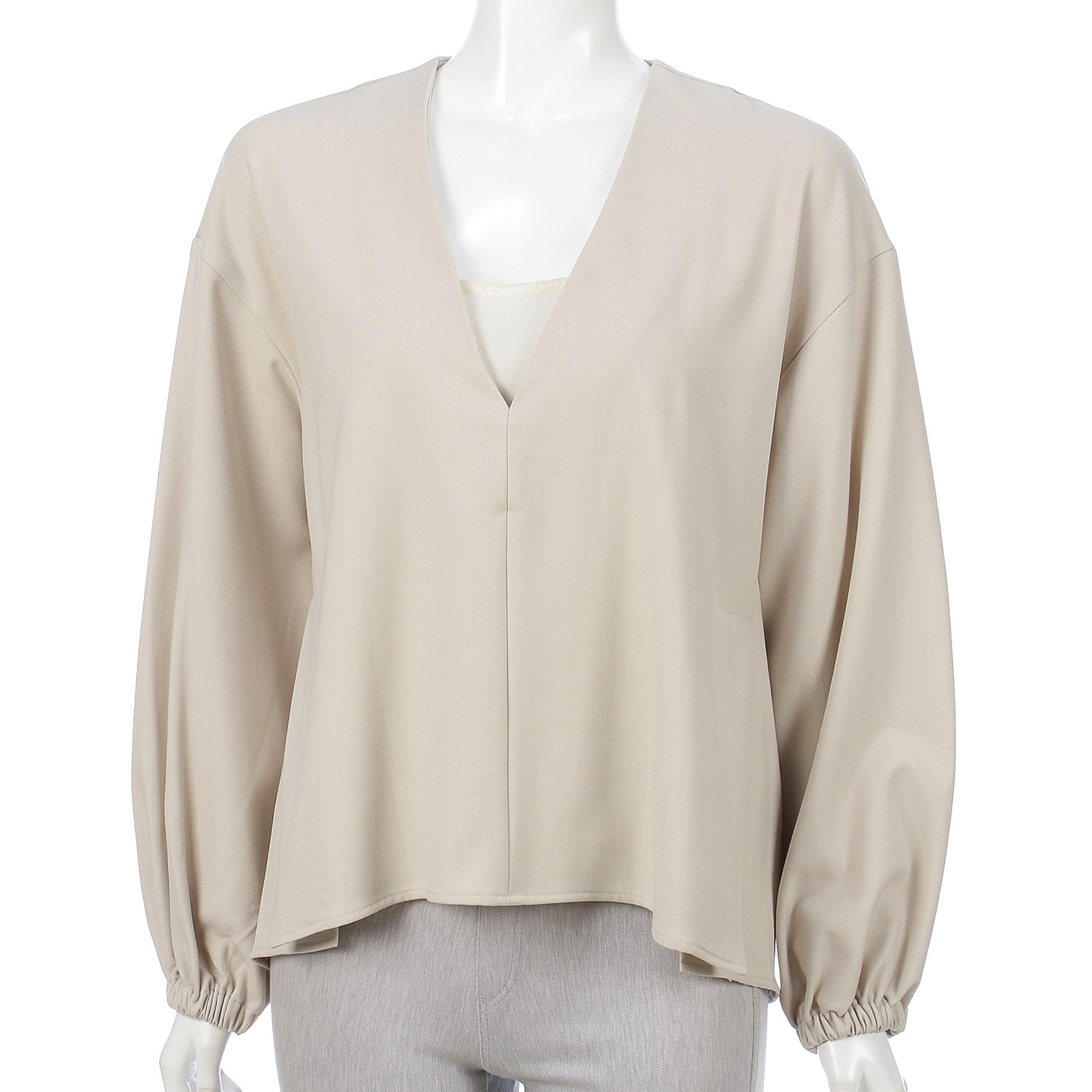 【Insta Live】cloche シアバターVブラウス - 画像6