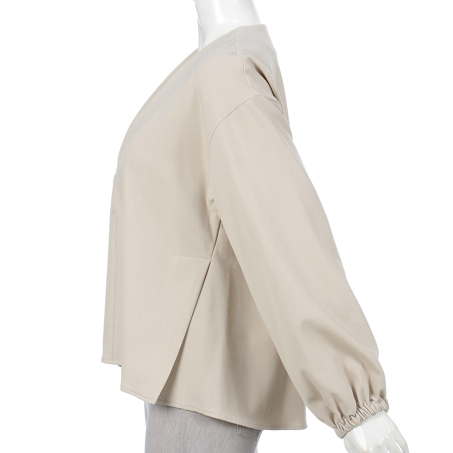 【Insta Live】cloche シアバターVブラウス - 画像7