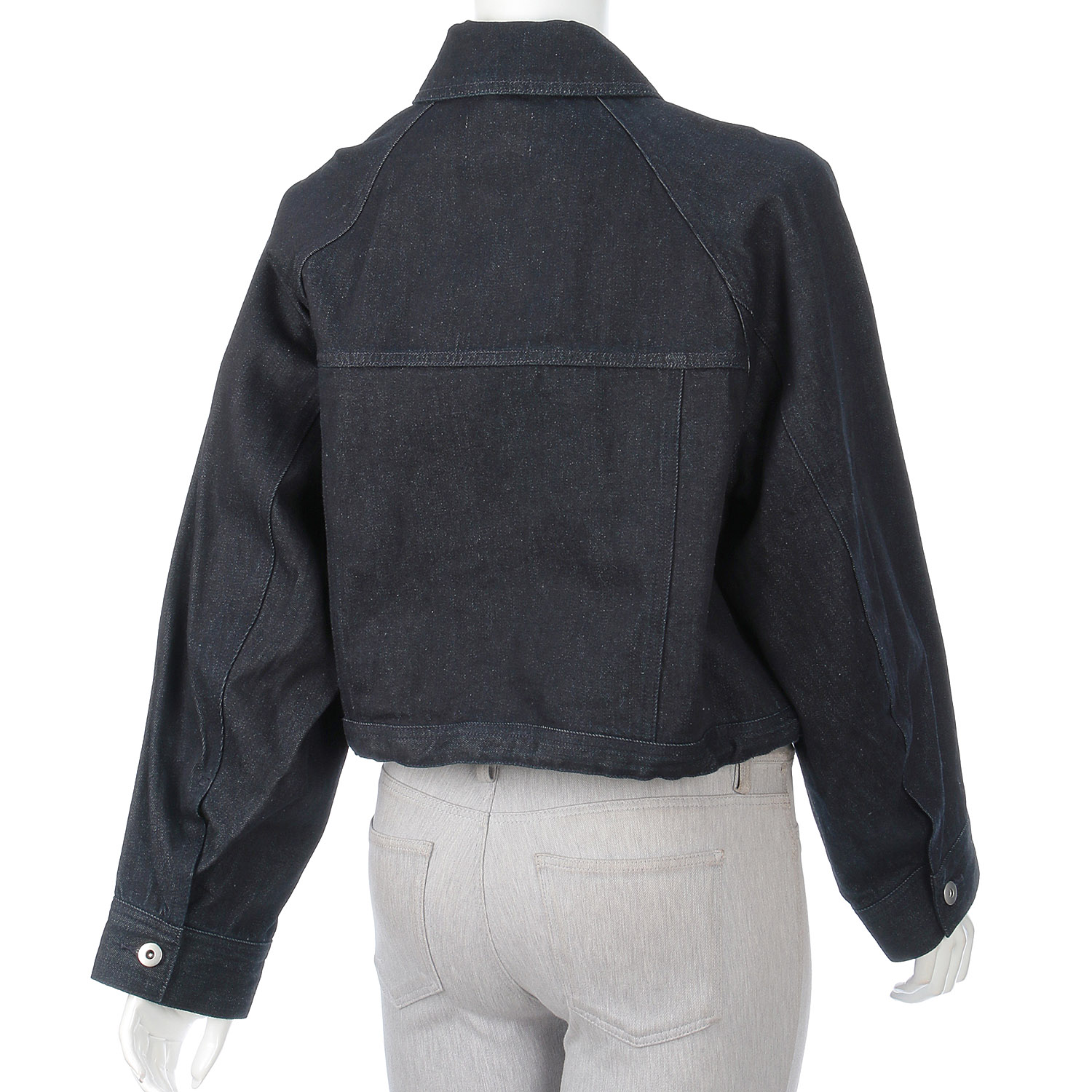 cloche ジップデニムブルゾン - 画像7