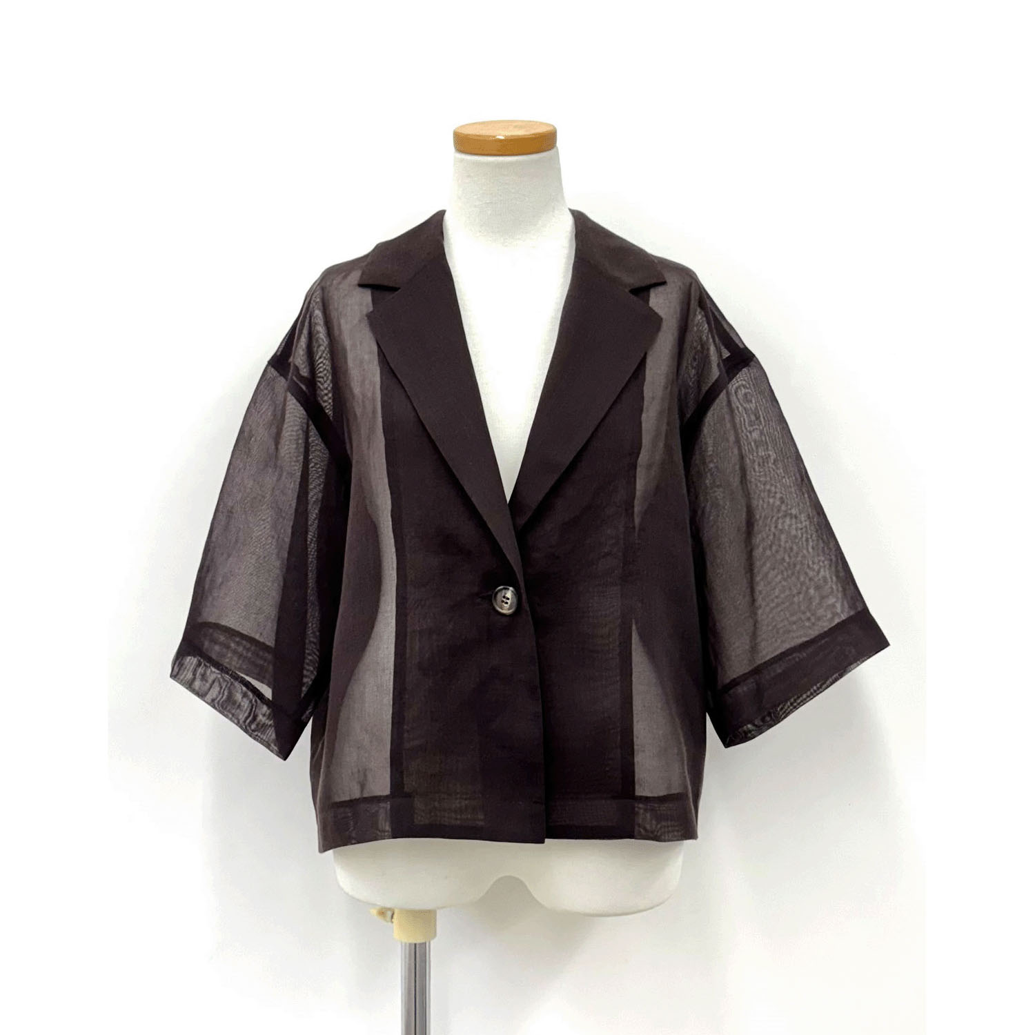 cloche 5分袖シアージャケット - 画像3