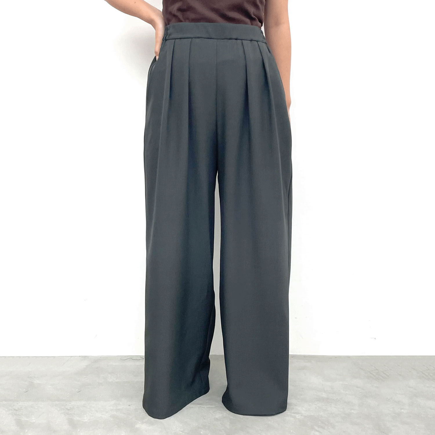 cloche ツータックワイドパンツ - 画像2