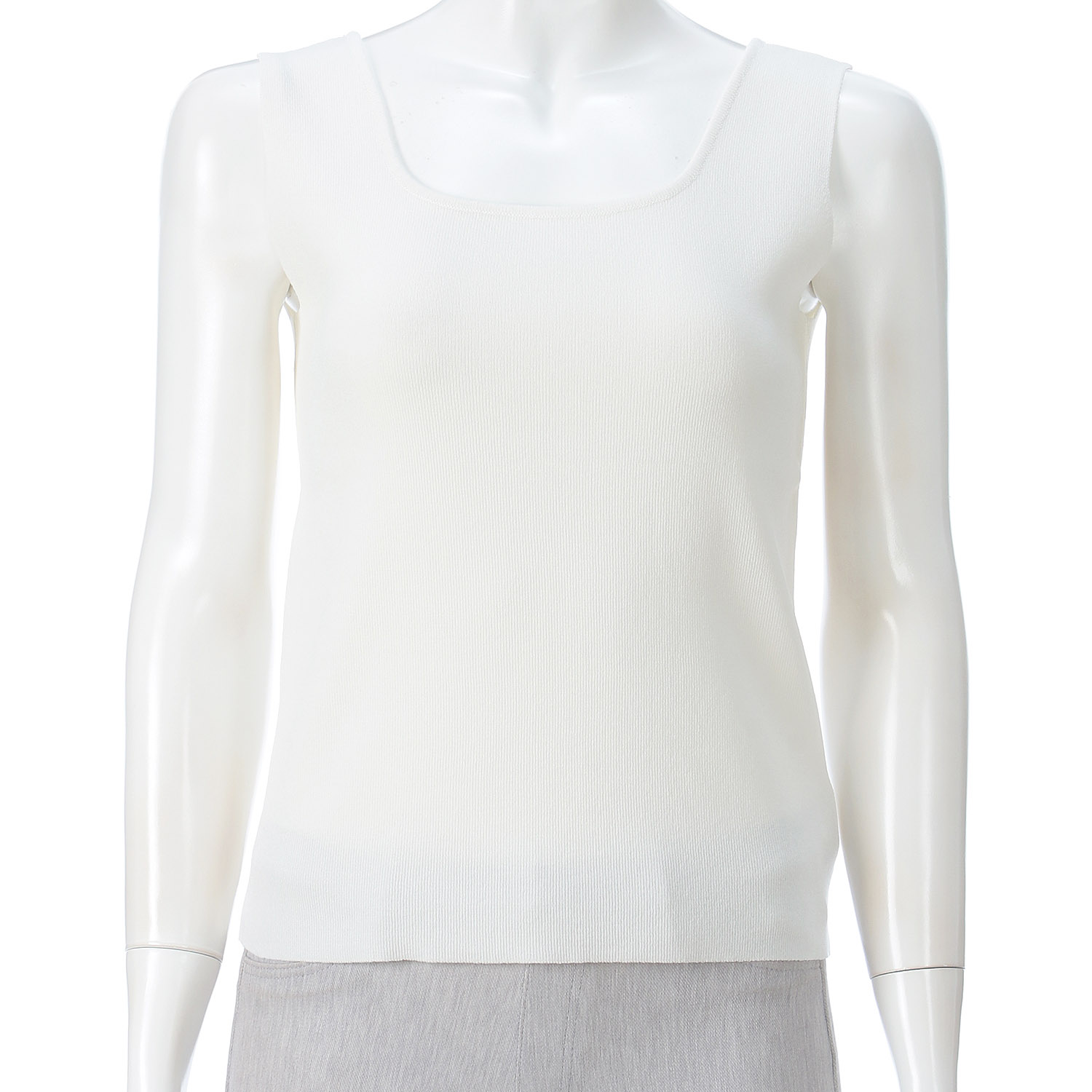 【Insta Live】cloche スクエアネックニットタンク - 画像2