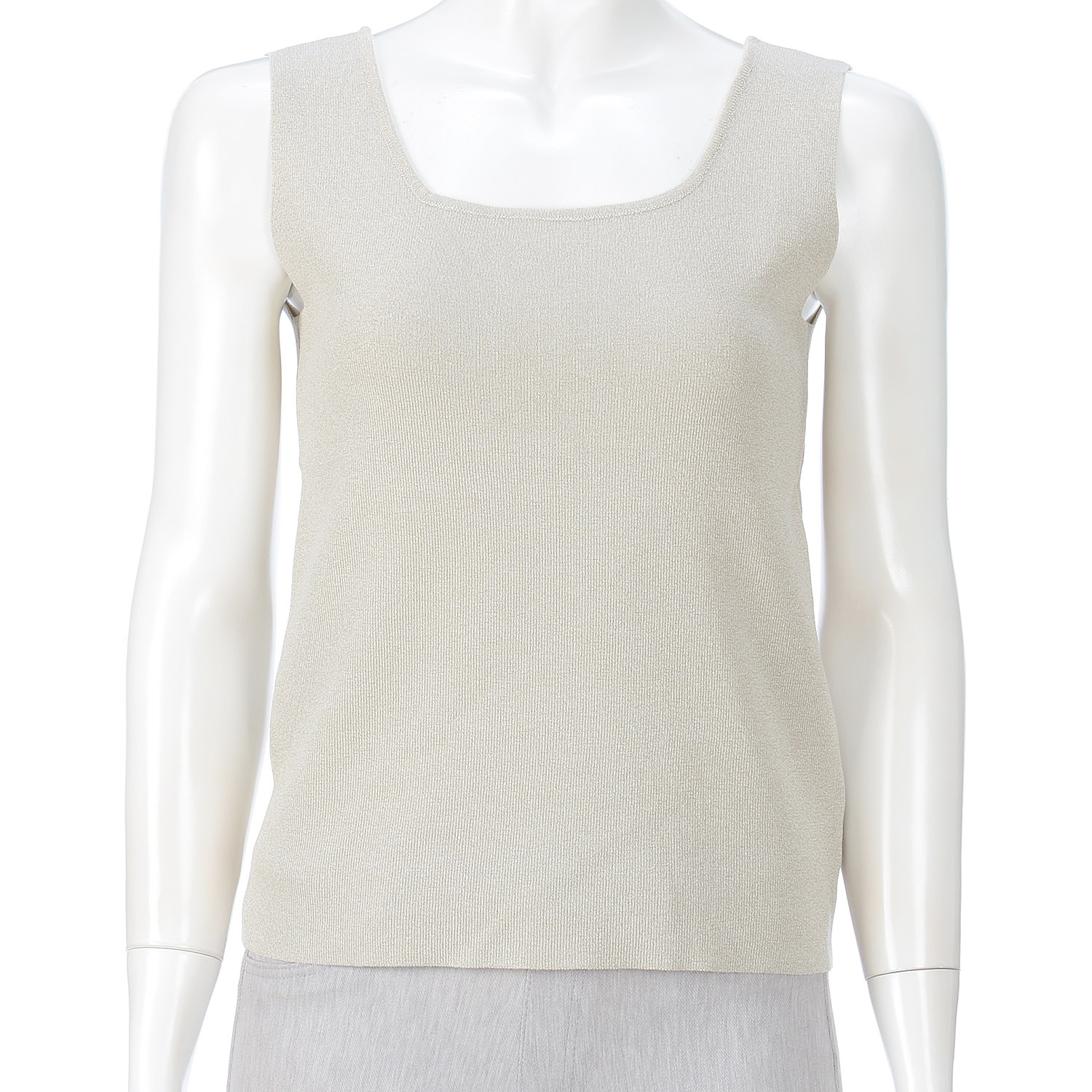 【Insta Live】cloche スクエアネックニットタンク - 画像4