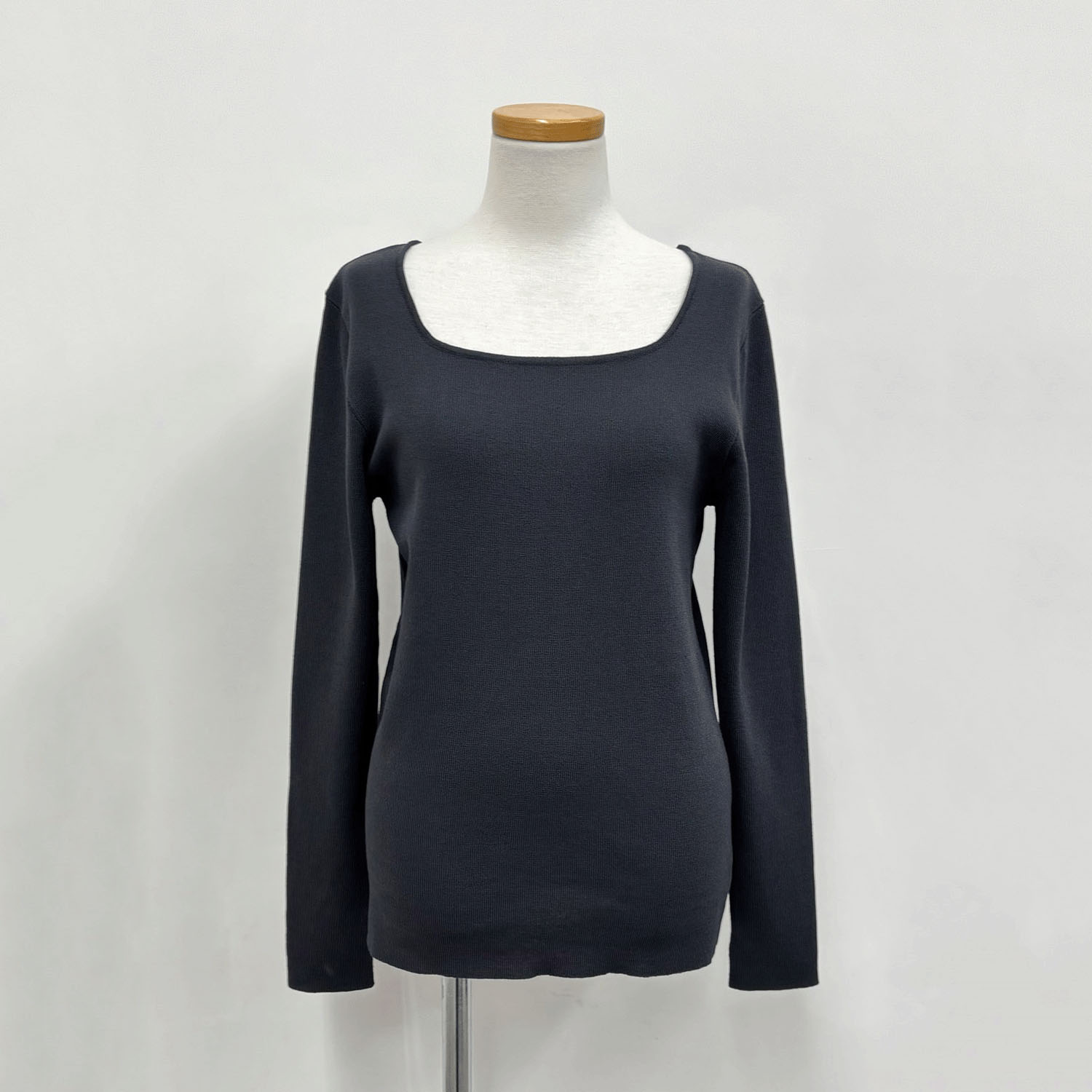 【Insta Live】cloche スクエアネックニット長袖 - 画像9