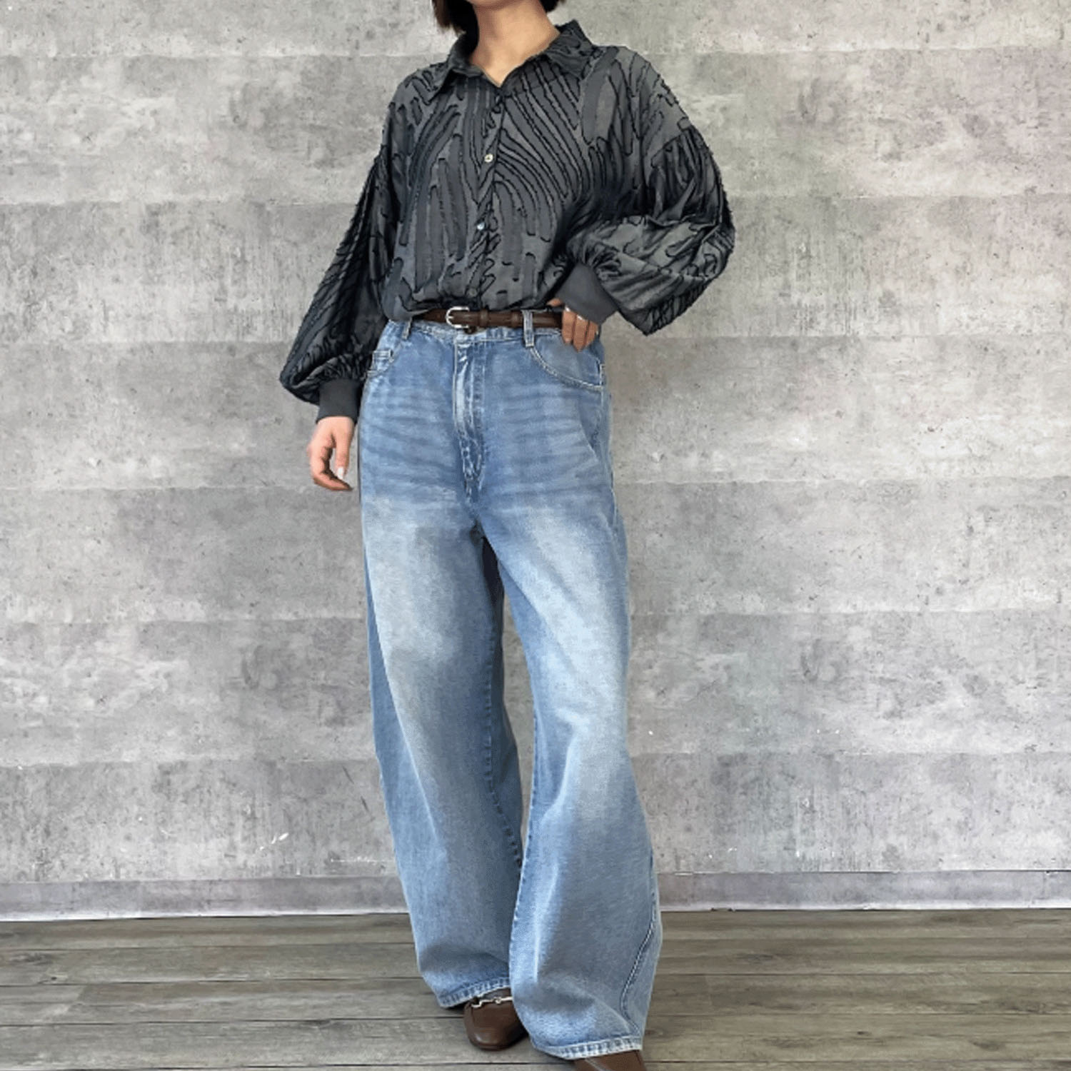 Anna Kerry オーバーサイズシャツ - 画像9