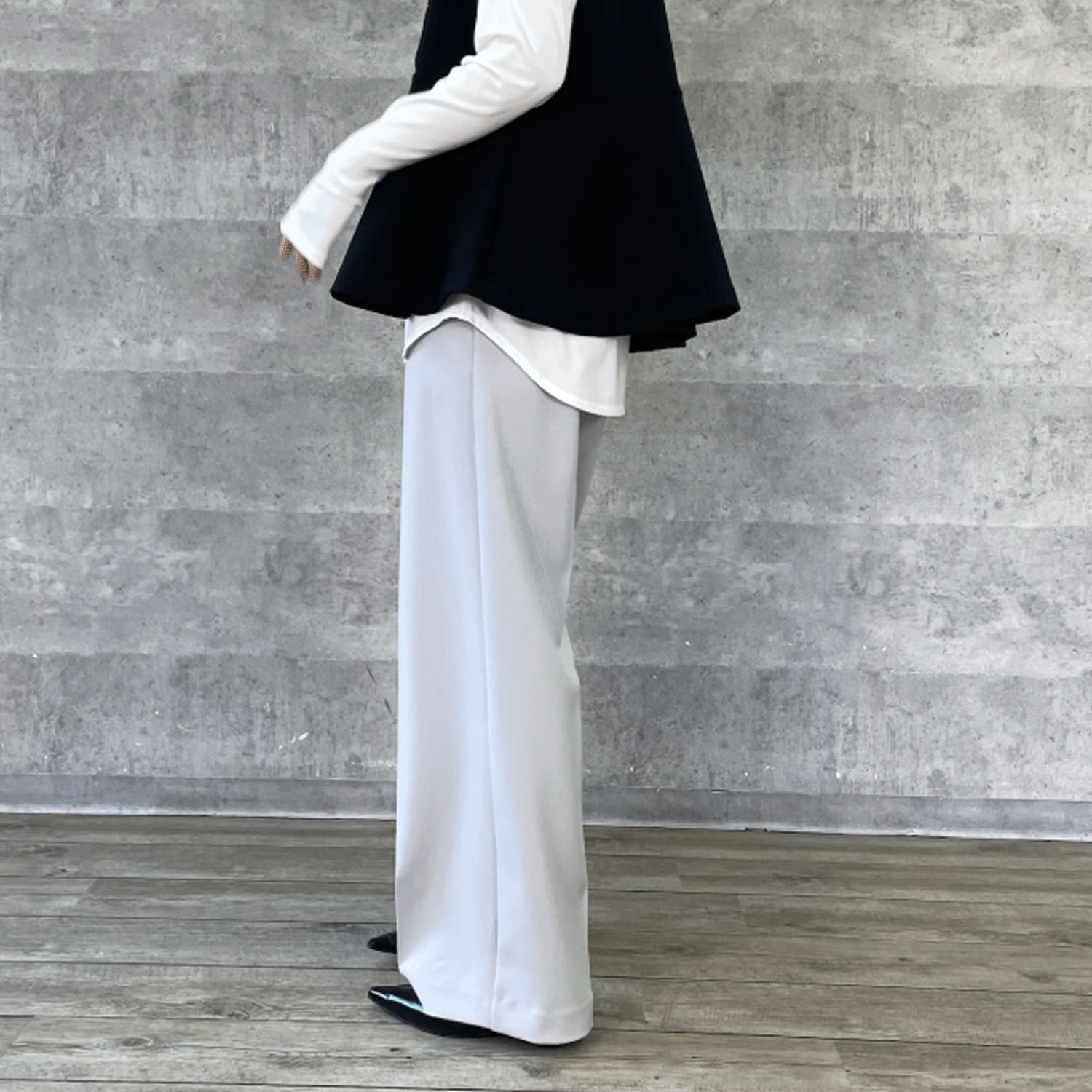 【Insta Live】Anna Kerry ワイドストレートパンツ - 画像2