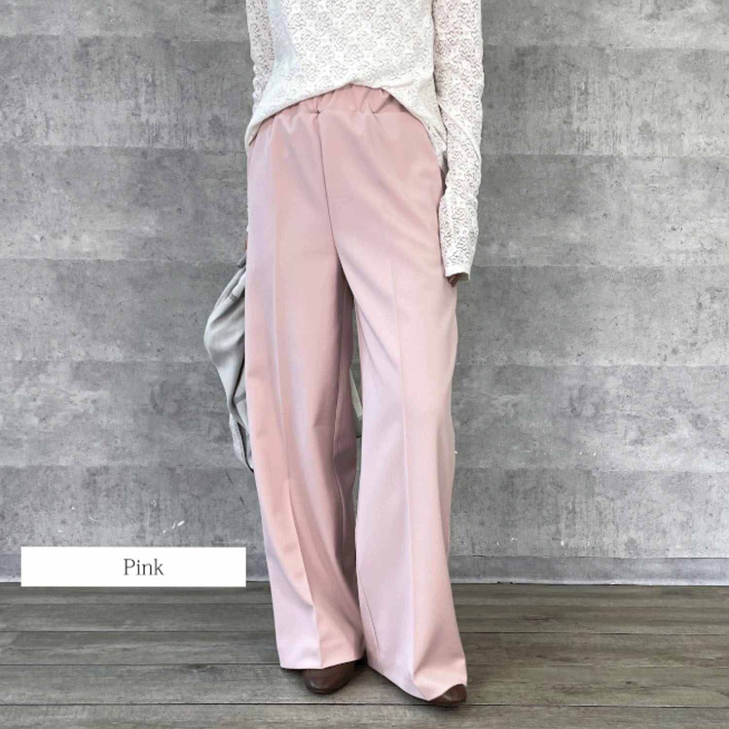 【Insta Live】Anna Kerry ワイドストレートパンツ - 画像16