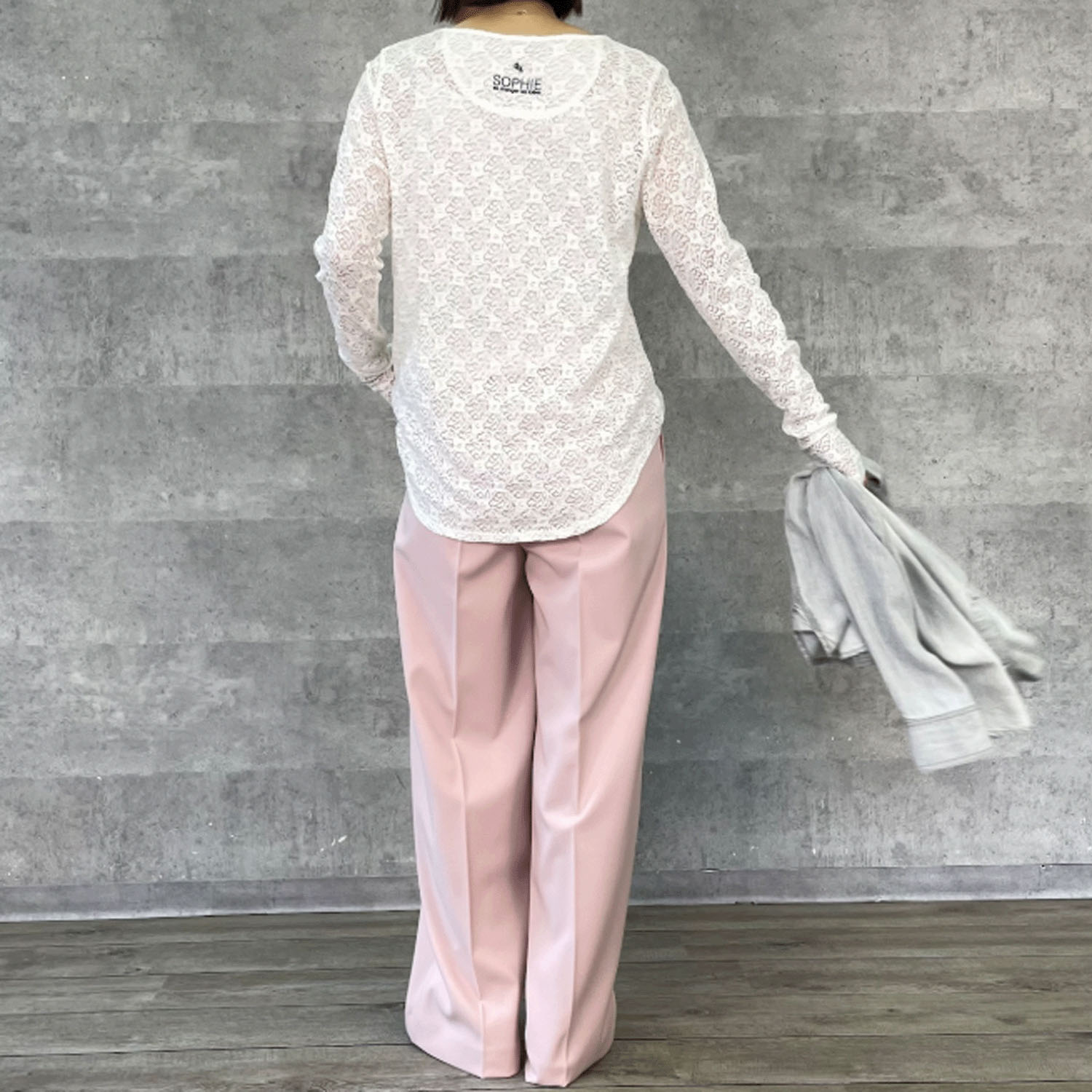 【Insta Live】Anna Kerry ワイドストレートパンツ - 画像17