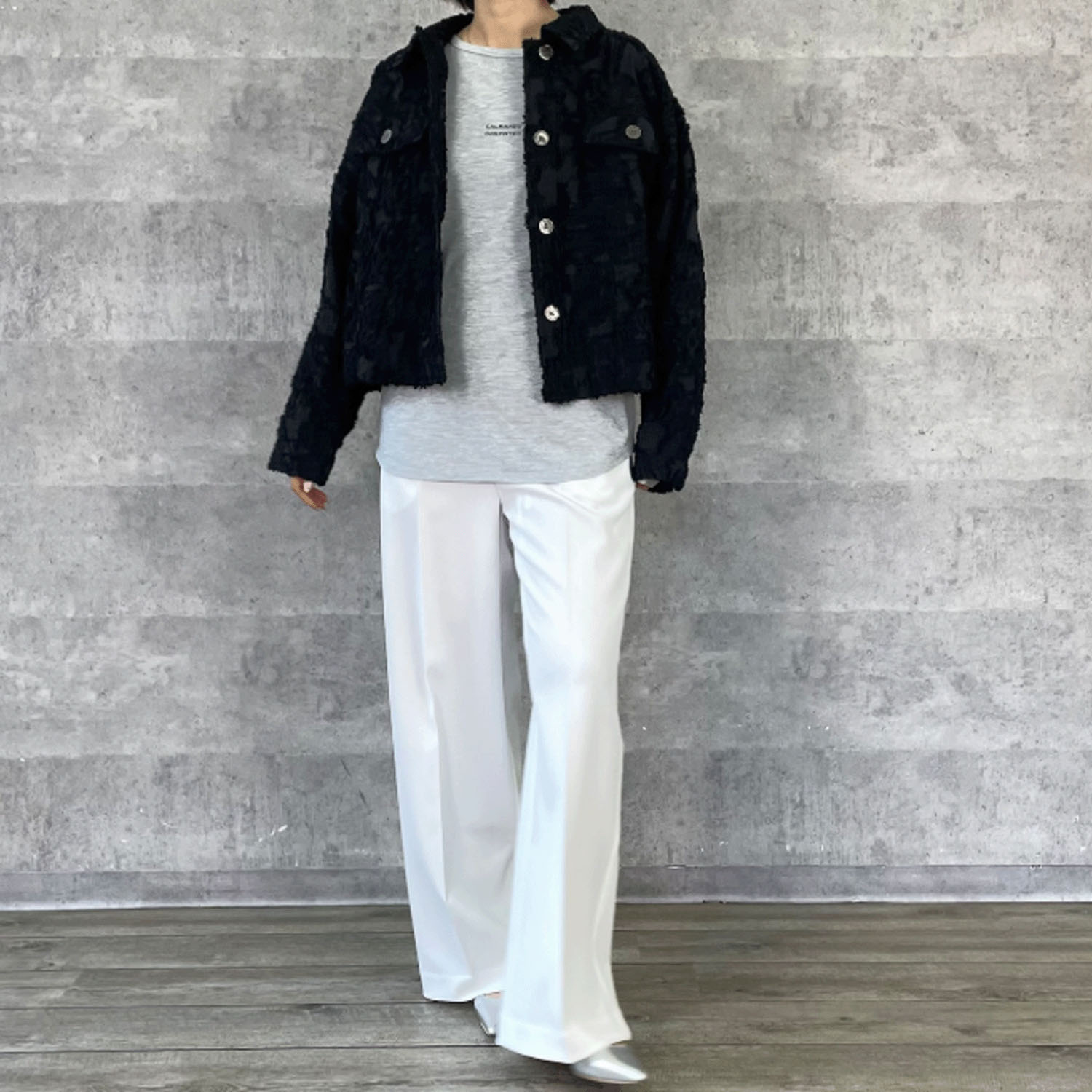 【Insta Live】Anna Kerry ワイドストレートパンツ - 画像4