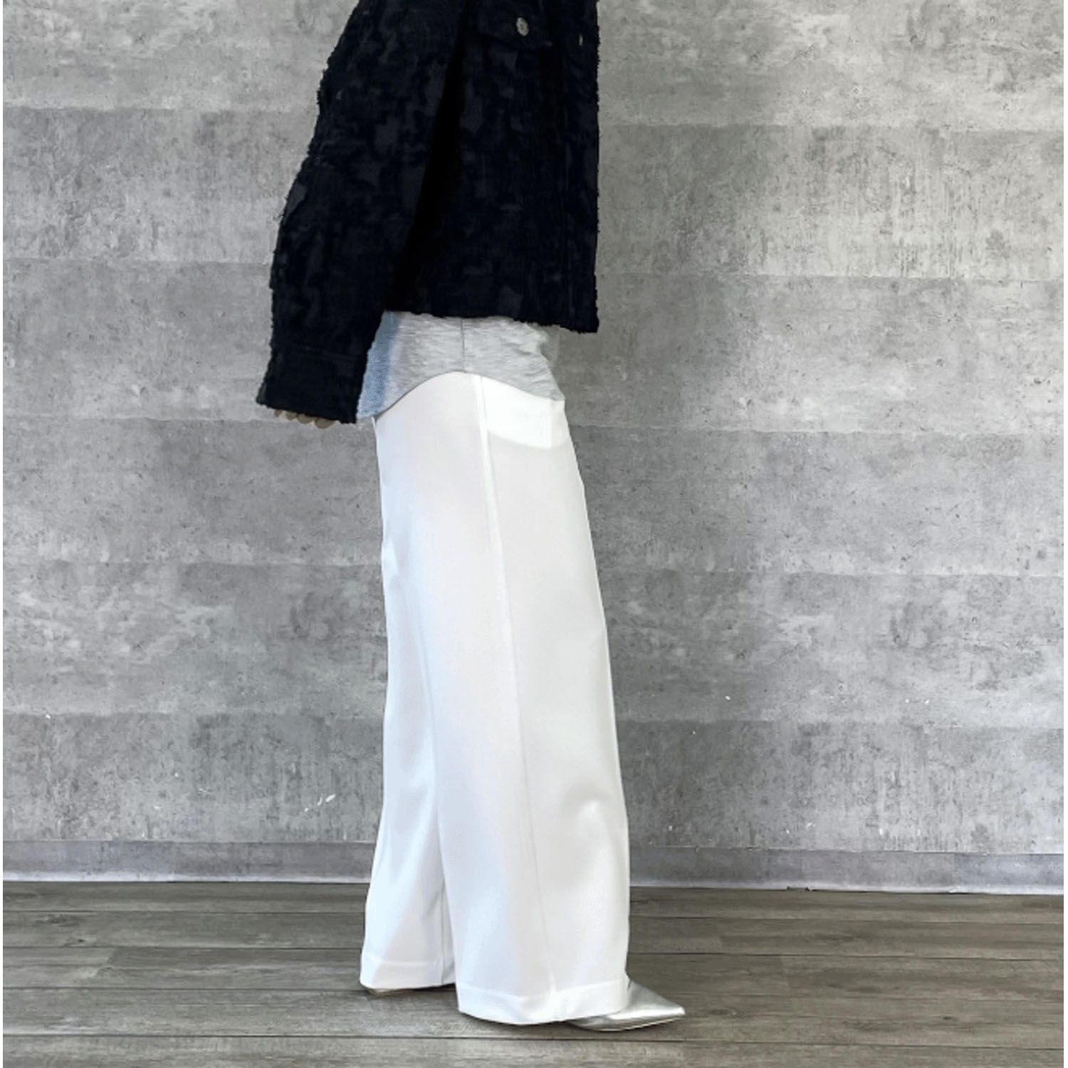 【Insta Live】Anna Kerry ワイドストレートパンツ - 画像5