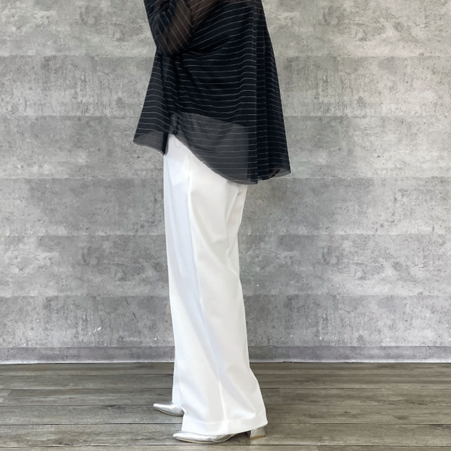 【Insta Live】Anna Kerry ワイドストレートパンツ - 画像5