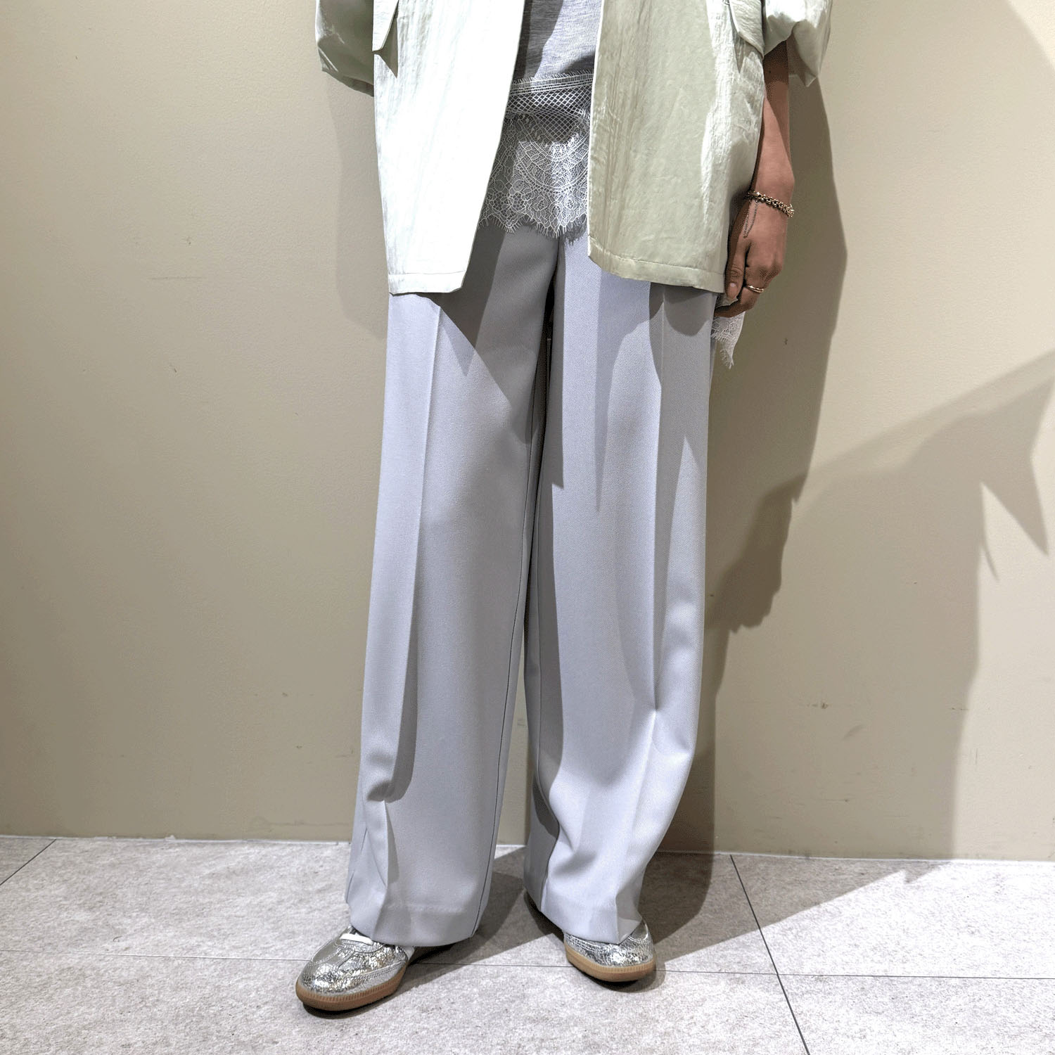 【Insta Live】Anna Kerry ワイドストレートパンツ - 画像9