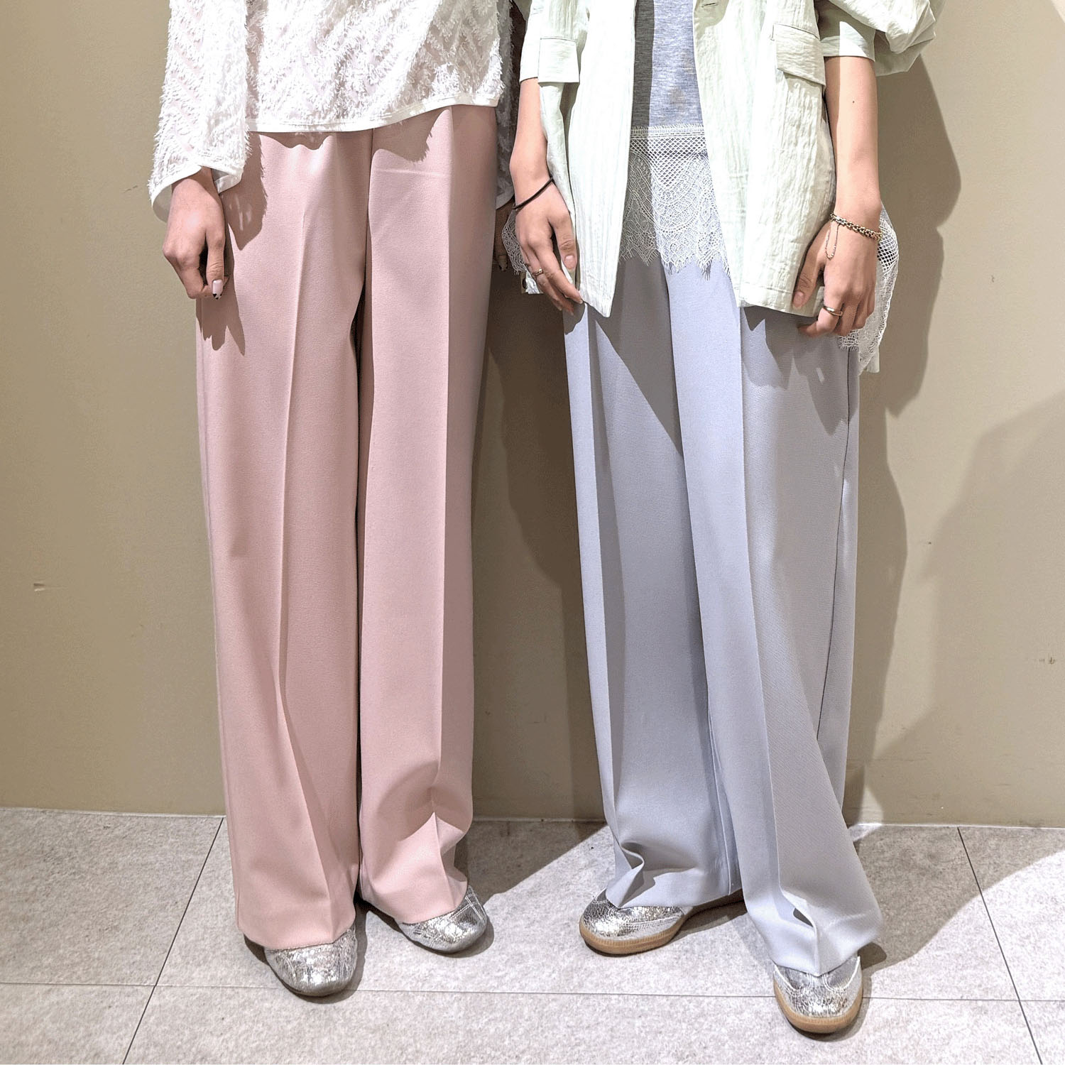 【Insta Live】Anna Kerry ワイドストレートパンツ - 画像1