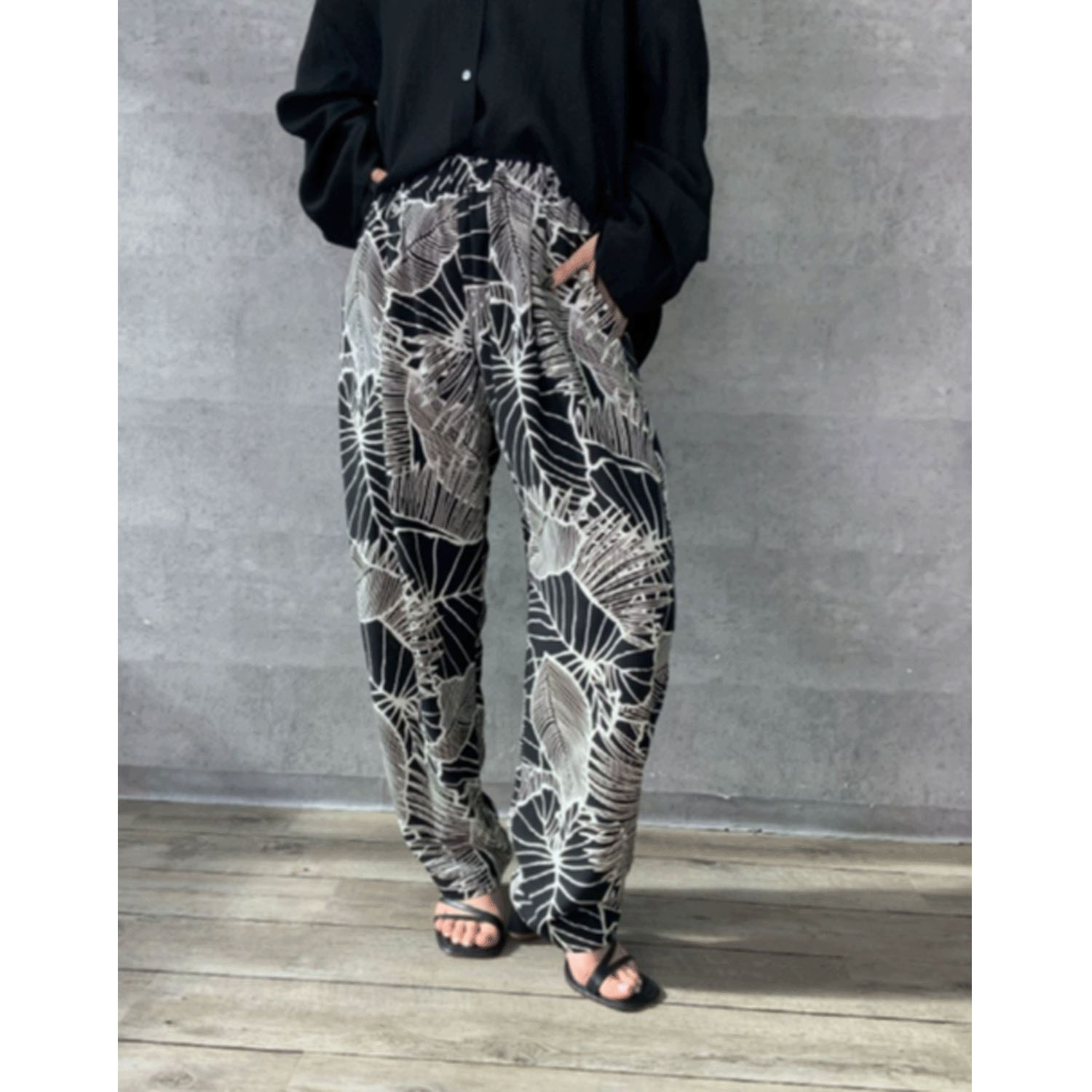 Anna Kerry ジオメトリックパンツ - 画像1