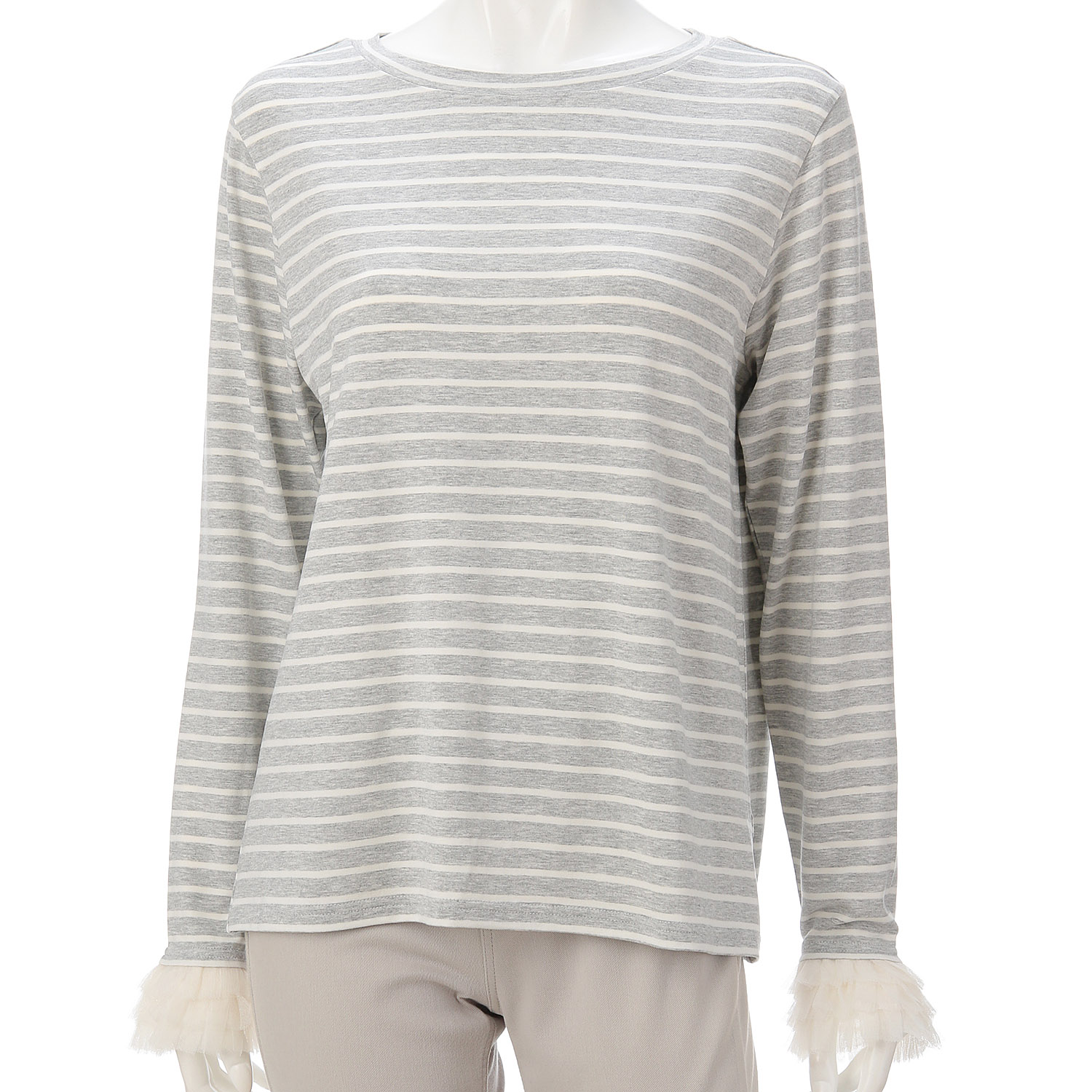 Anna Kerry フリルカフトップス - 画像12