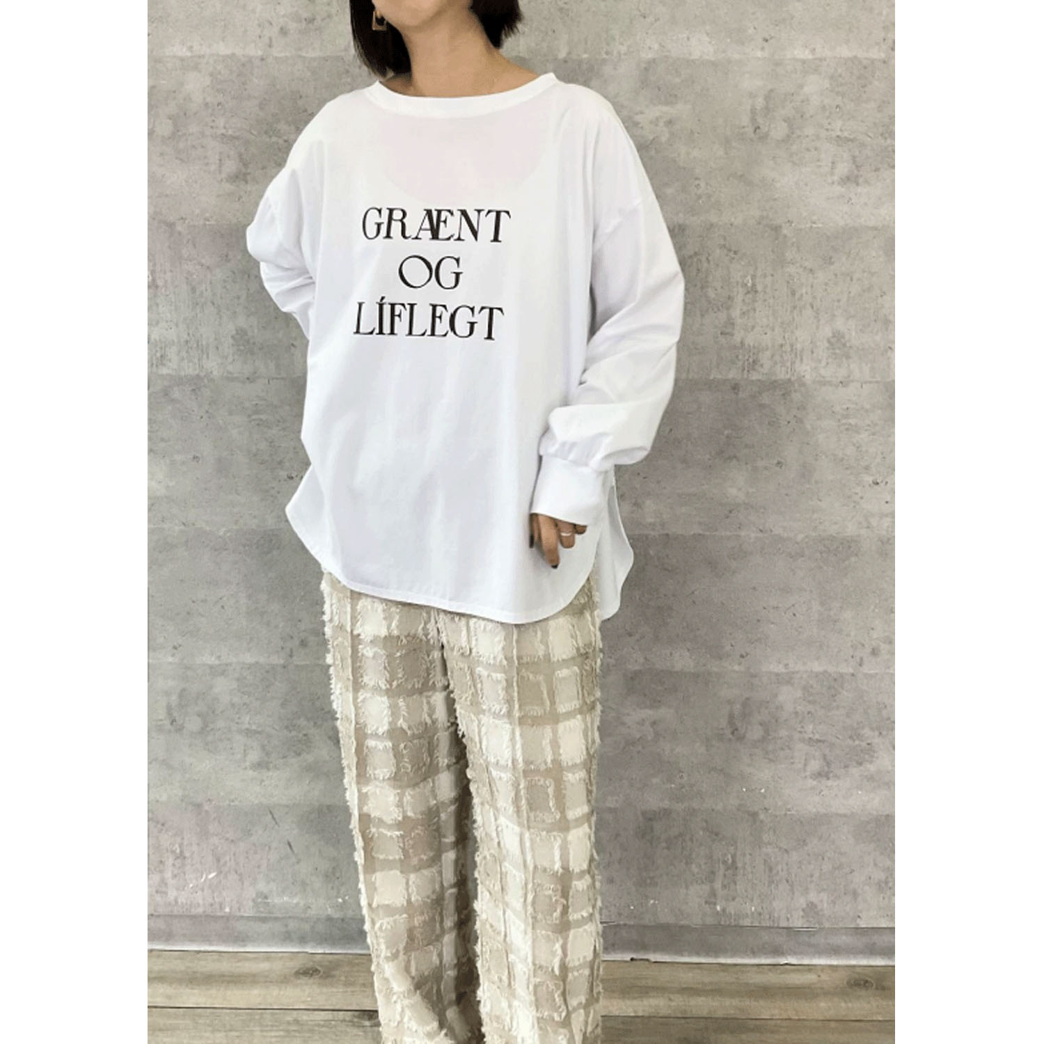 Anna Kerry ロゴロンT - 画像3