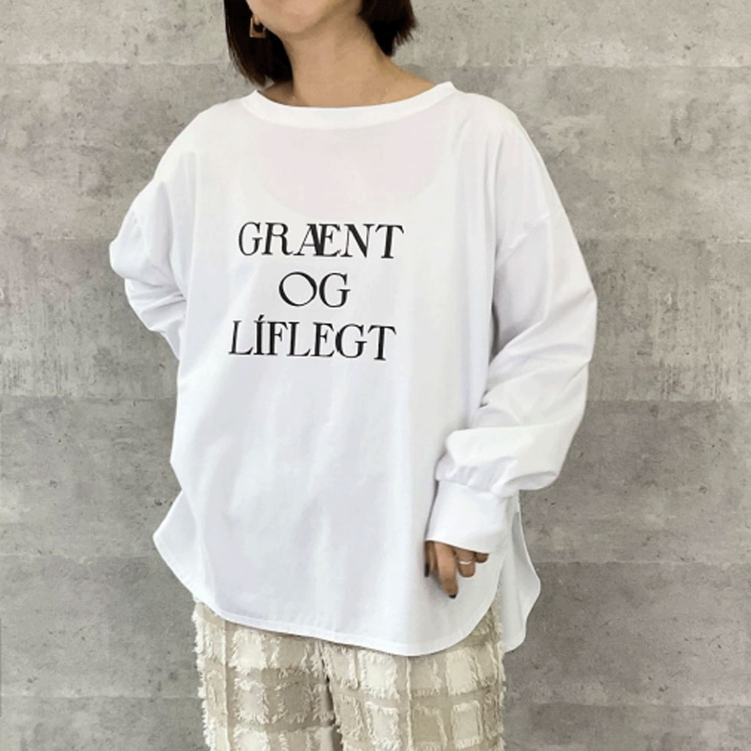 Anna Kerry ロゴロンT