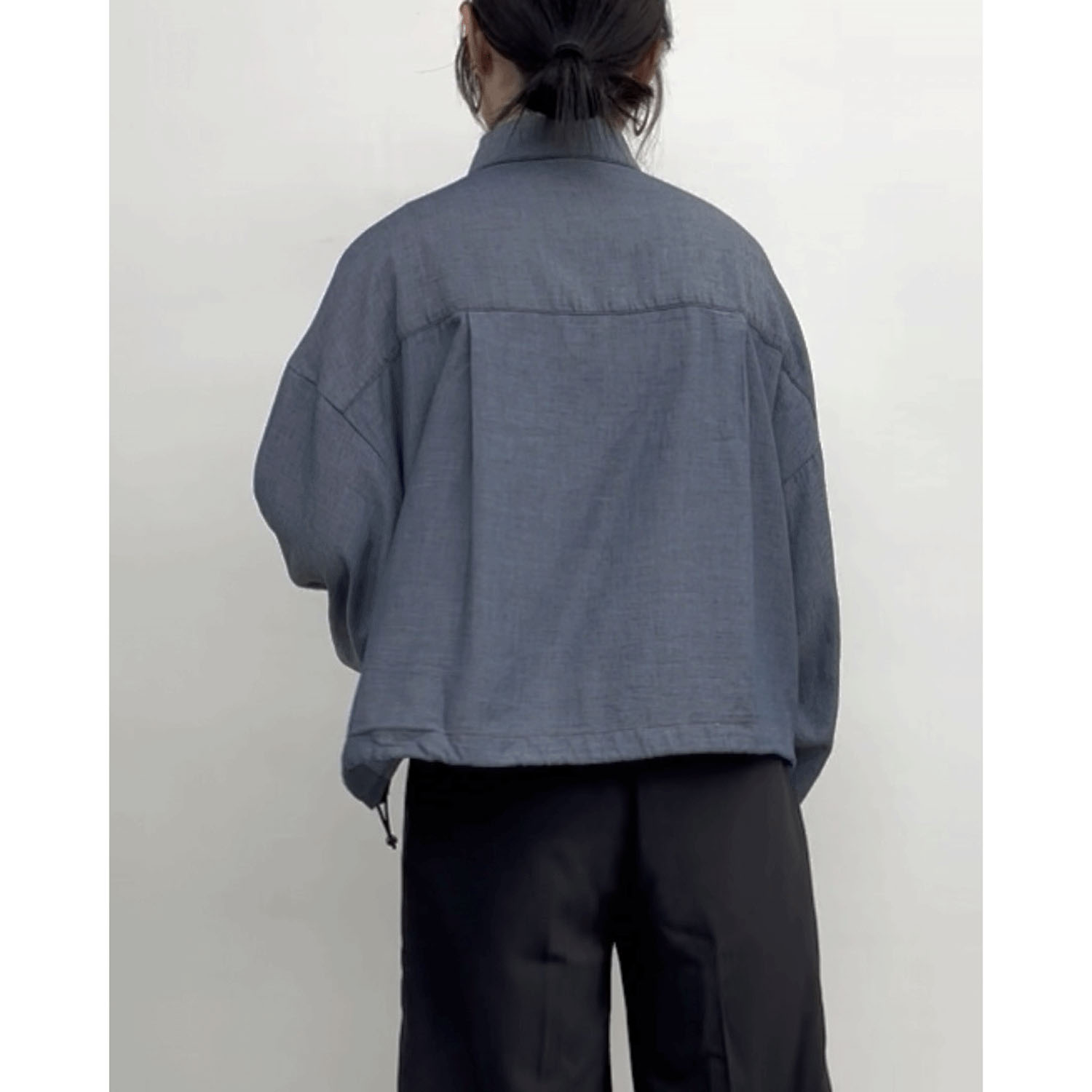 cloche ワイドデニムシャツ - 画像3