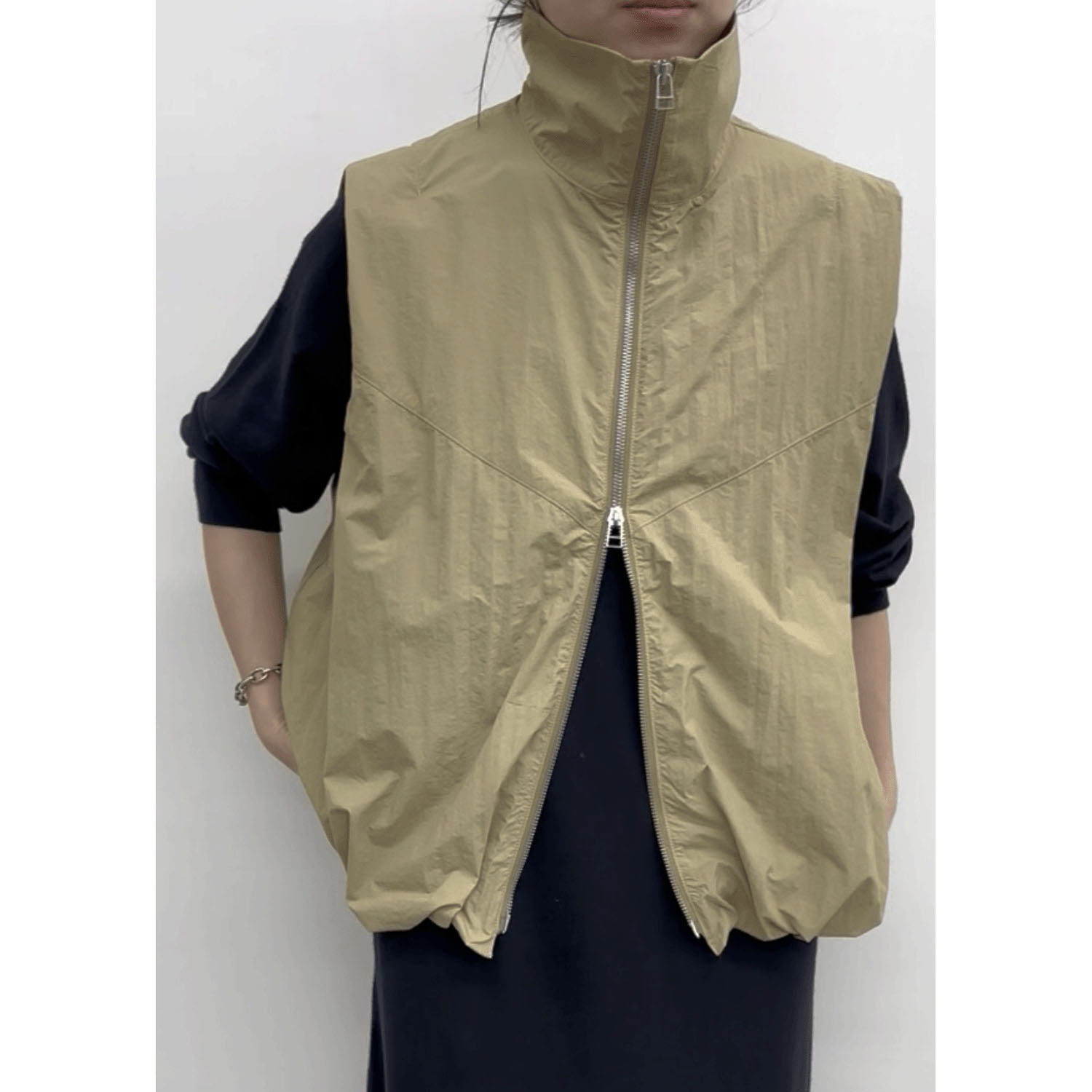 cloche ジップベスト - 画像11