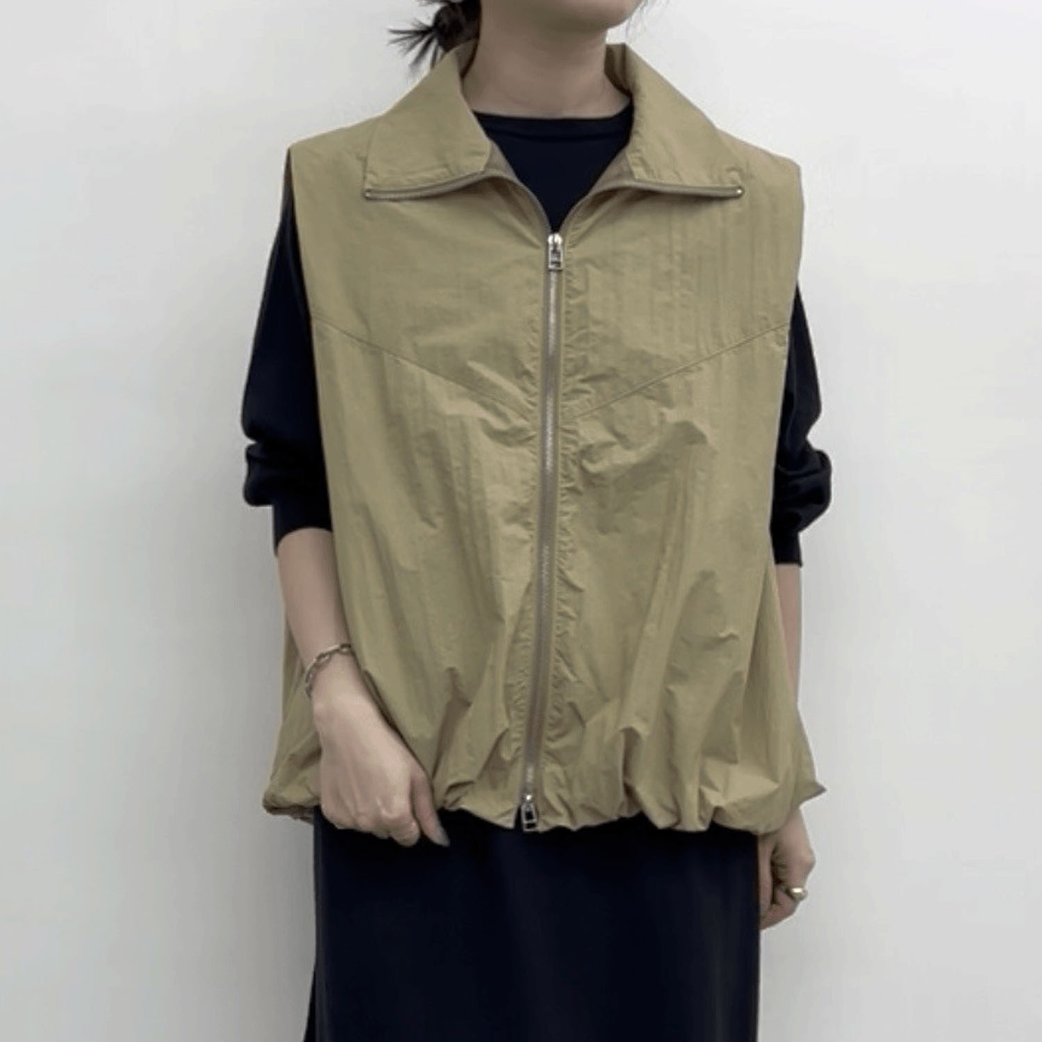 cloche ジップベスト - 画像1