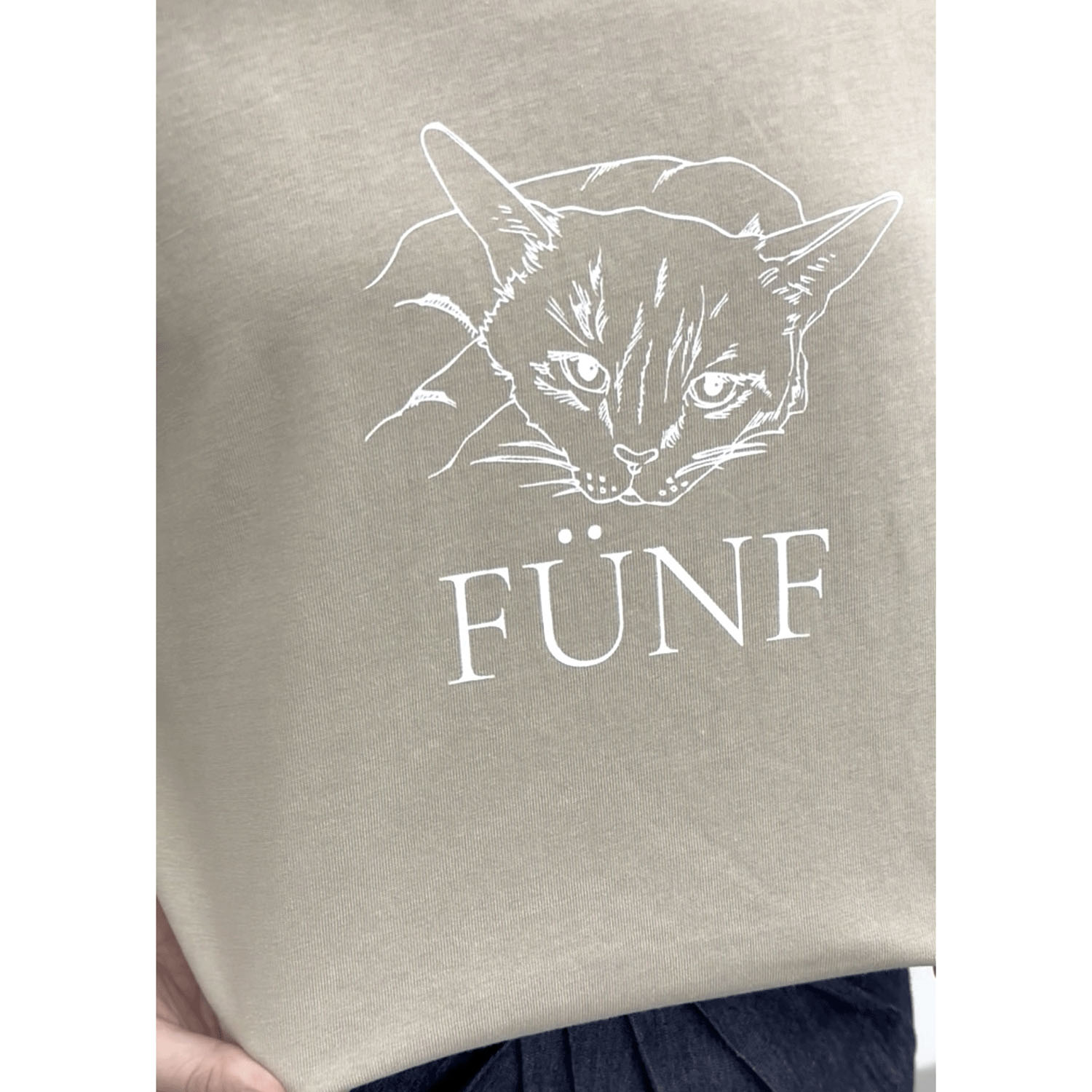 cloche 猫プリント5分袖Tシャツ - 画像11