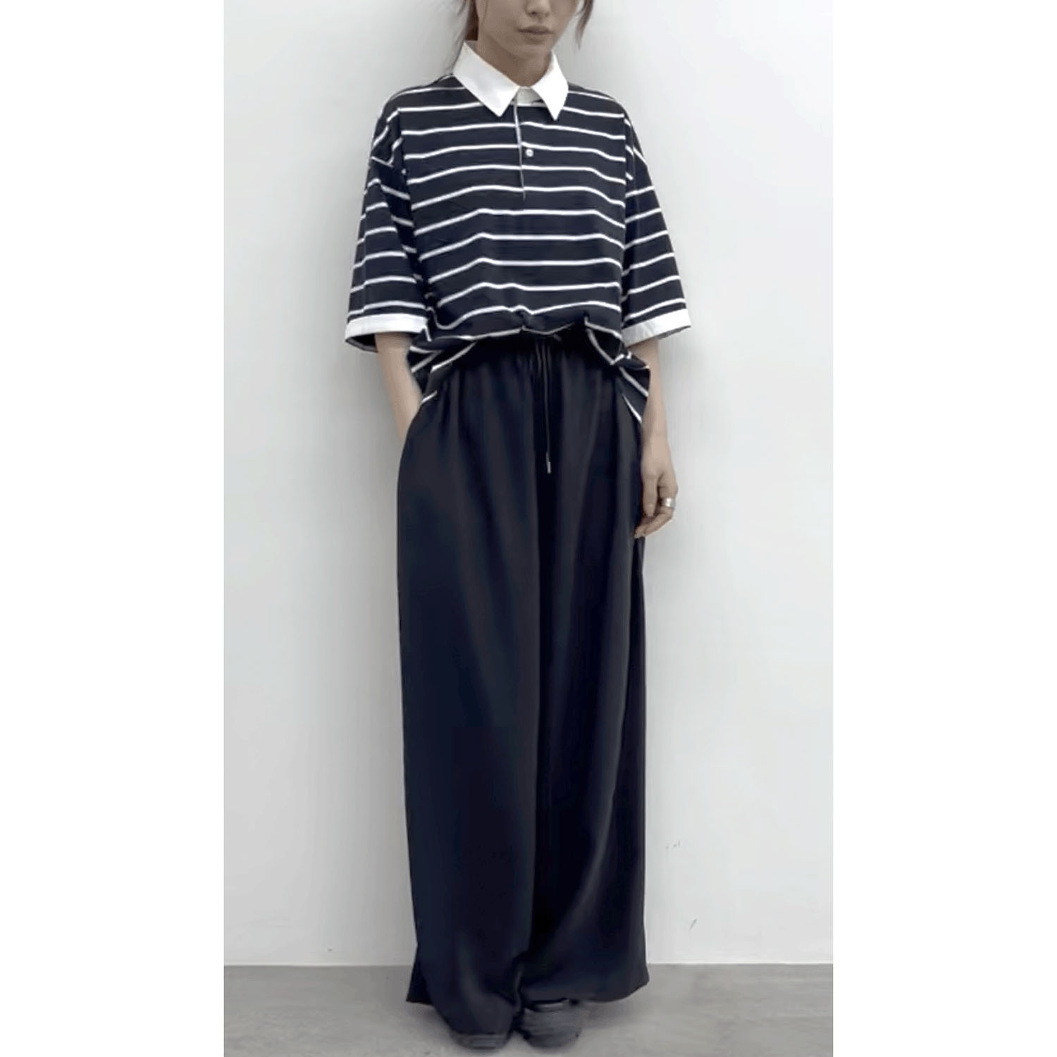 cloche ボーダーポロシャツ - 画像5