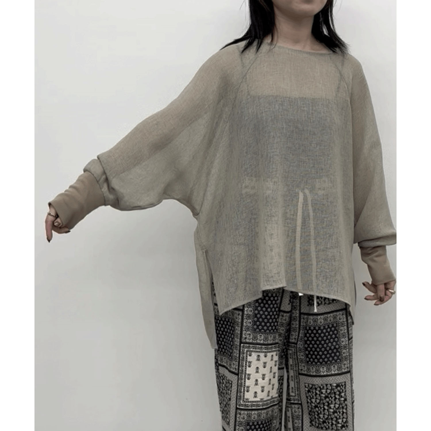 cloche メッシュブラウス - 画像11