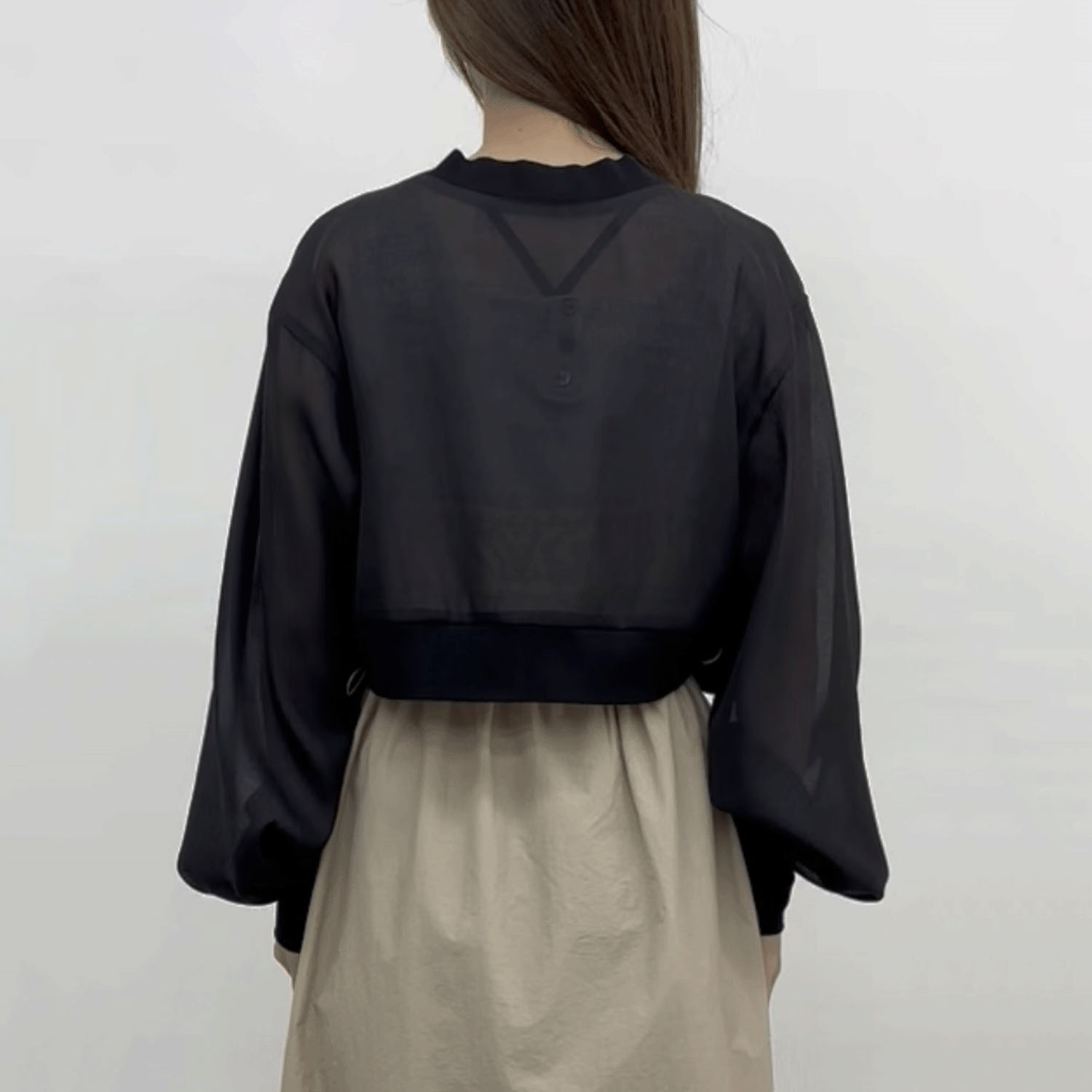 cloche シアーカーディガン - 画像4