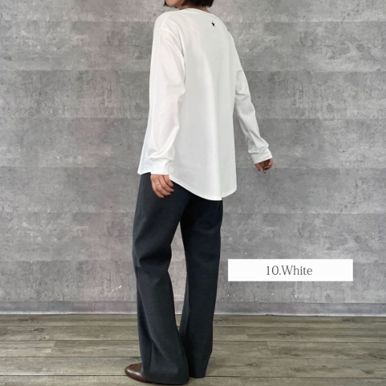 Anna Kerry 星刺繍ロンT - 画像2