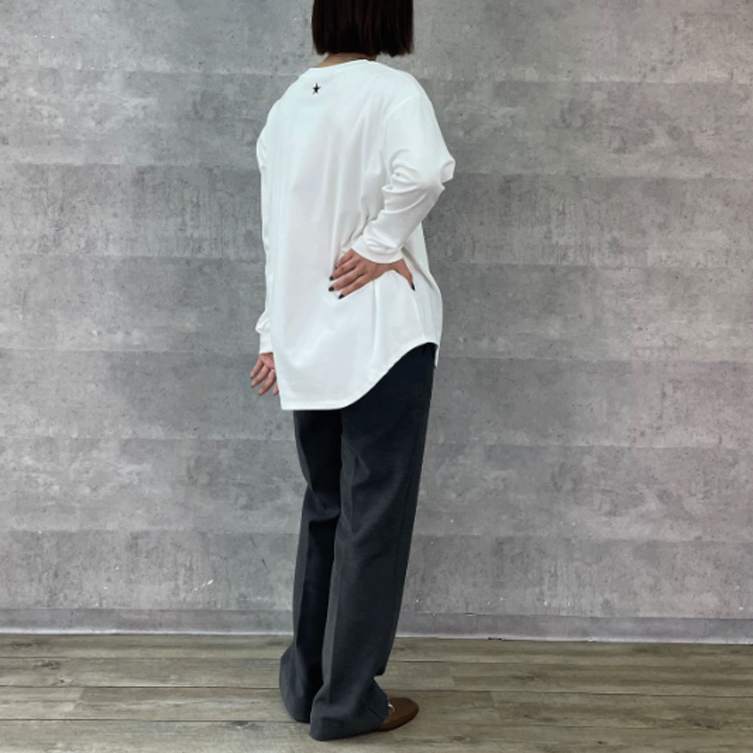 Anna Kerry 星刺繍ロンT - 画像4