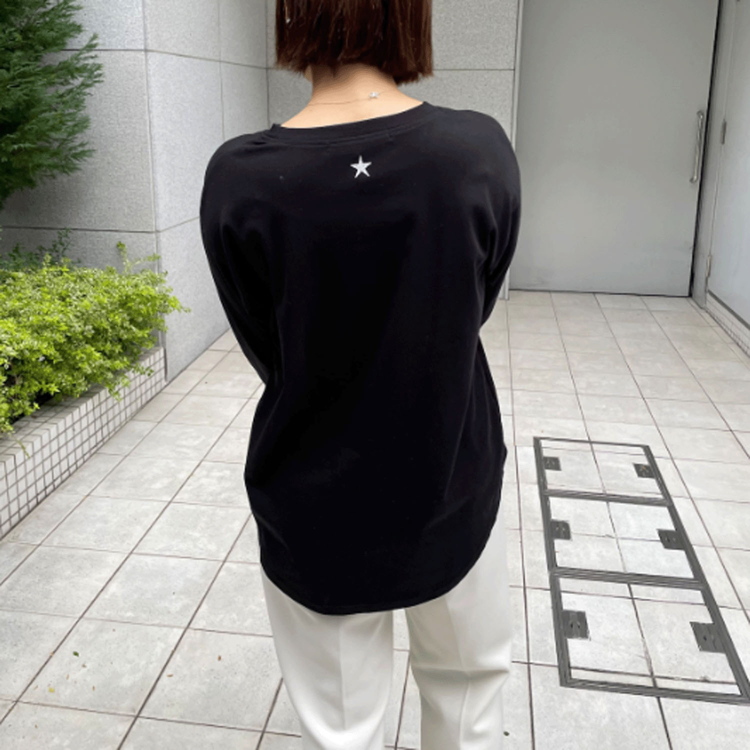 Anna Kerry 星刺繍ロンT - 画像1