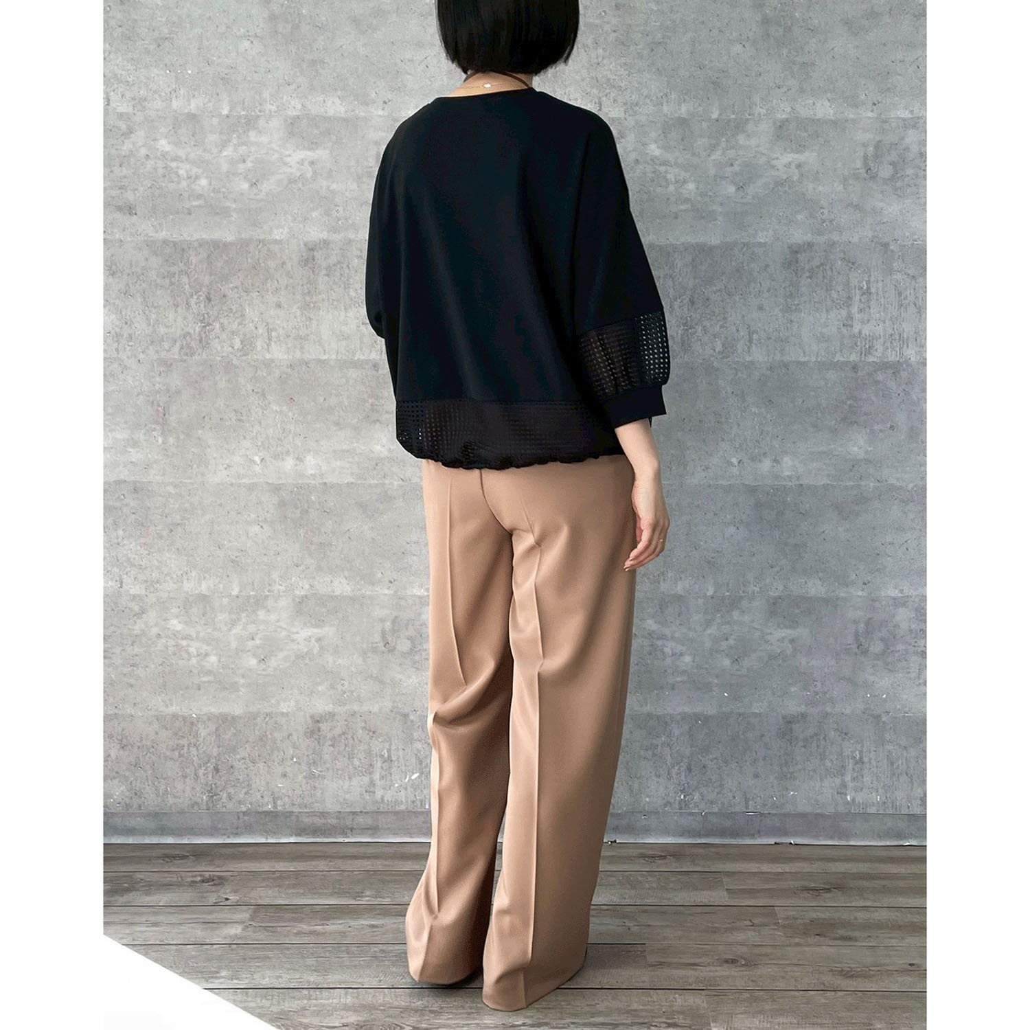 Anna Kerry サマーワイドストレートパンツ - 画像17