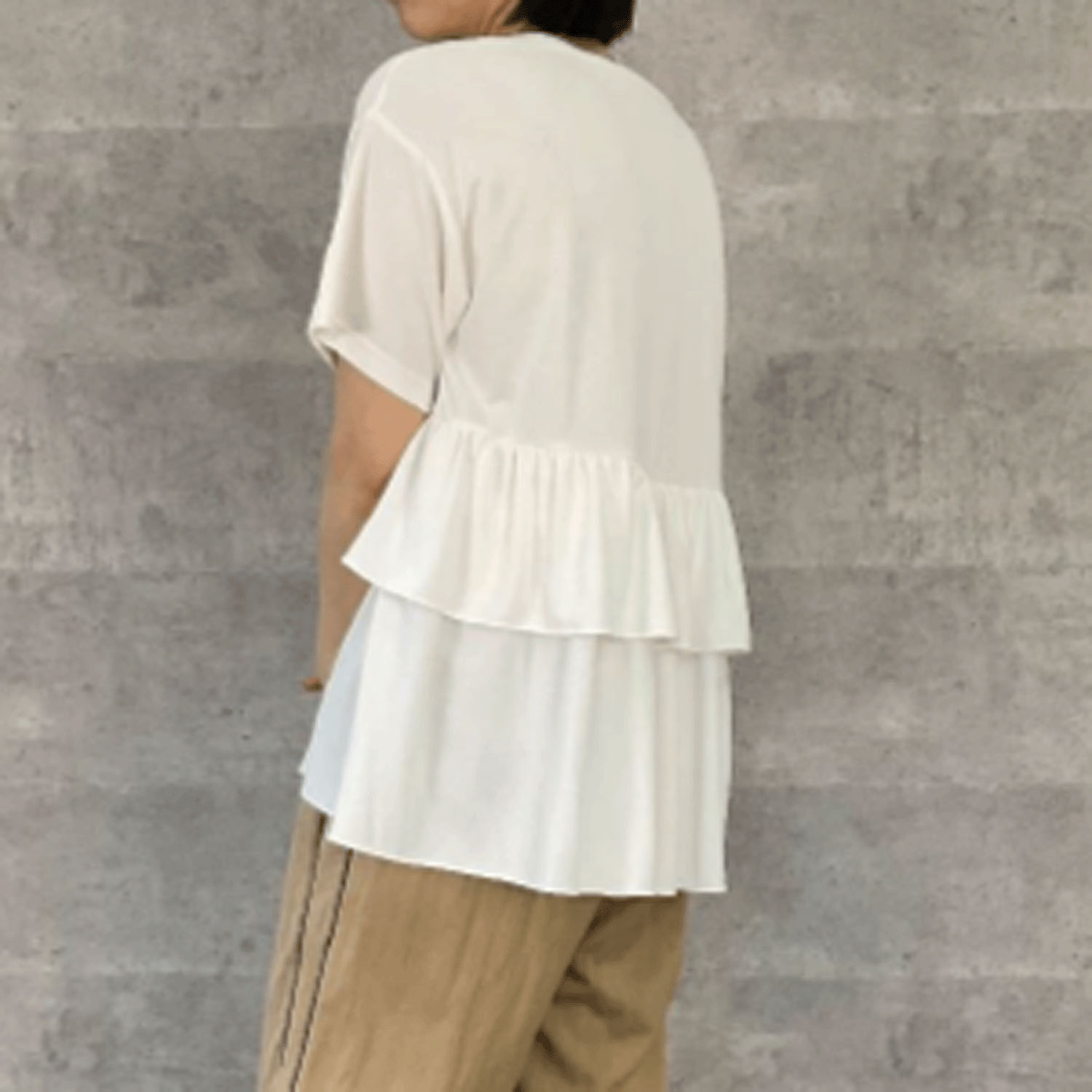 Anna Kerry モダールペプラムトップス - 画像5