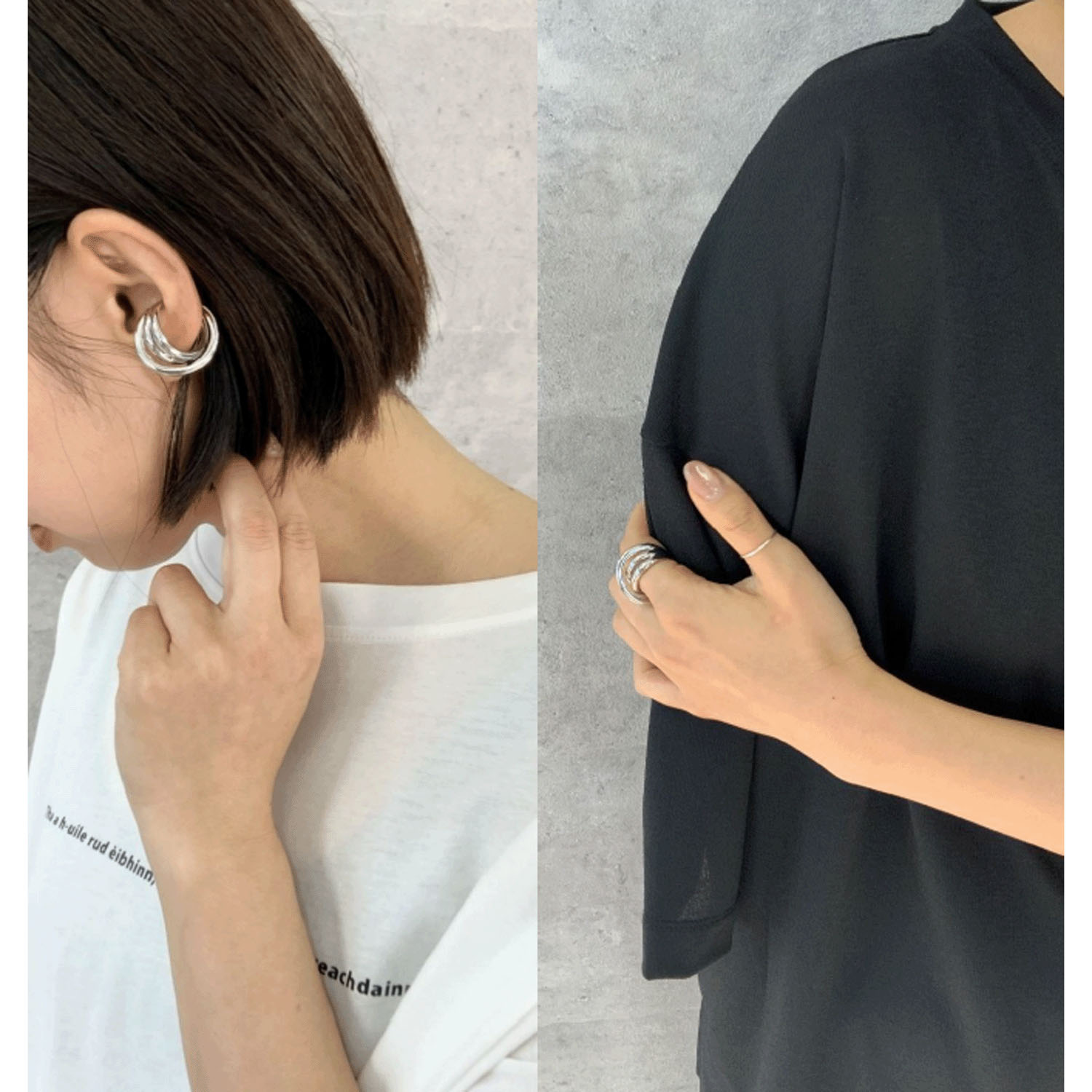 Anna Kerry 2WAYリングカフ - 画像1