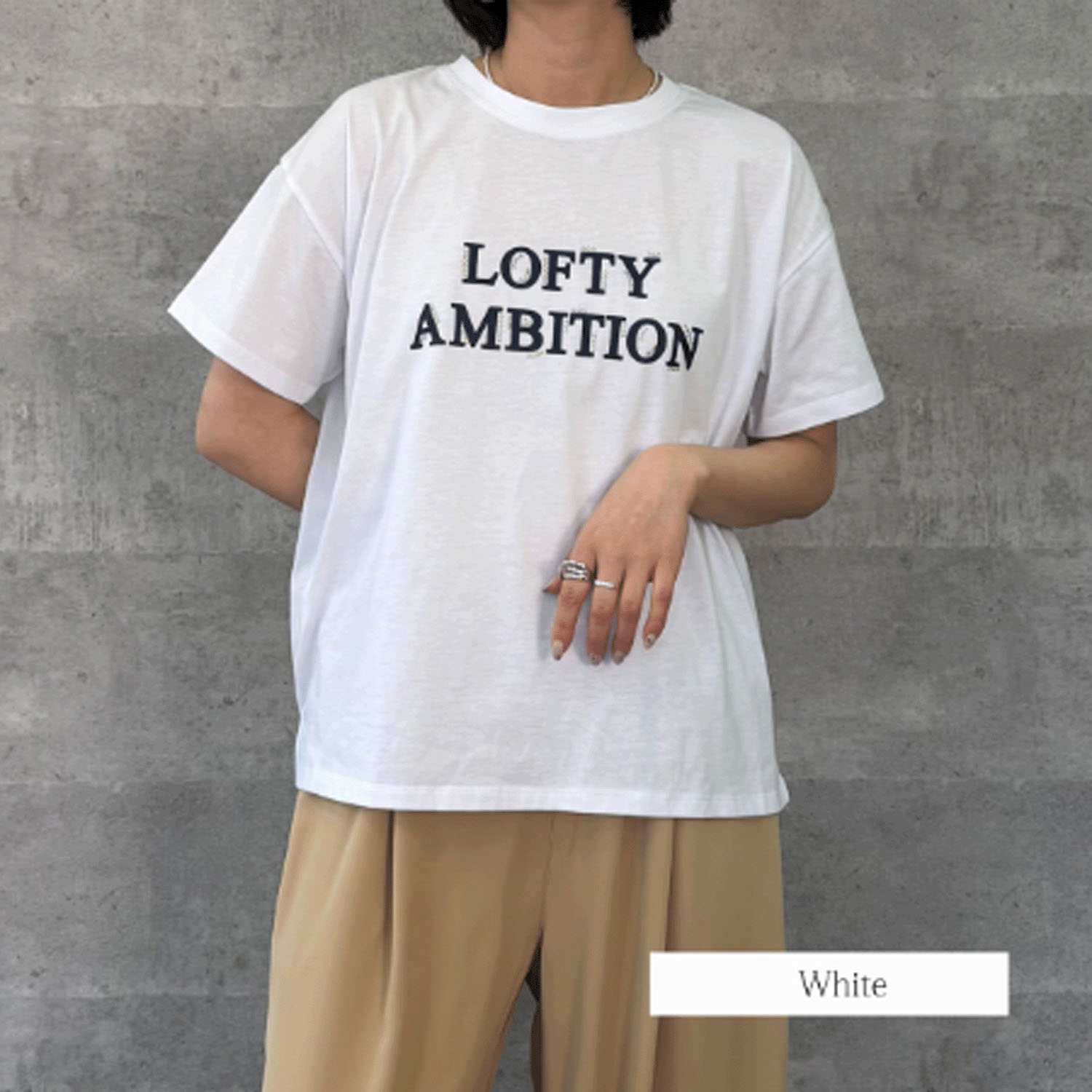 Anna Kerry ホットフィックスロゴTシャツ - 画像2