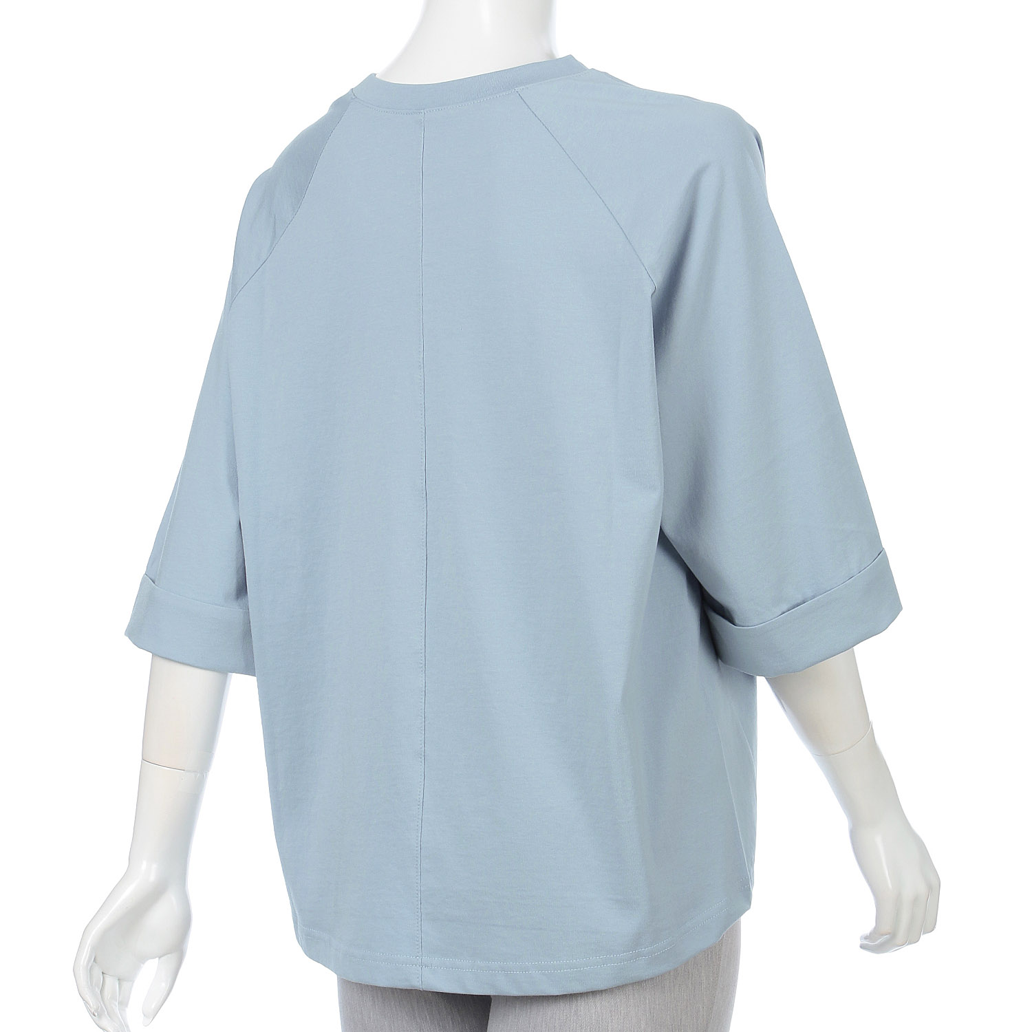 cloche 袖口ロールアップロゴTシャツ - 画像11