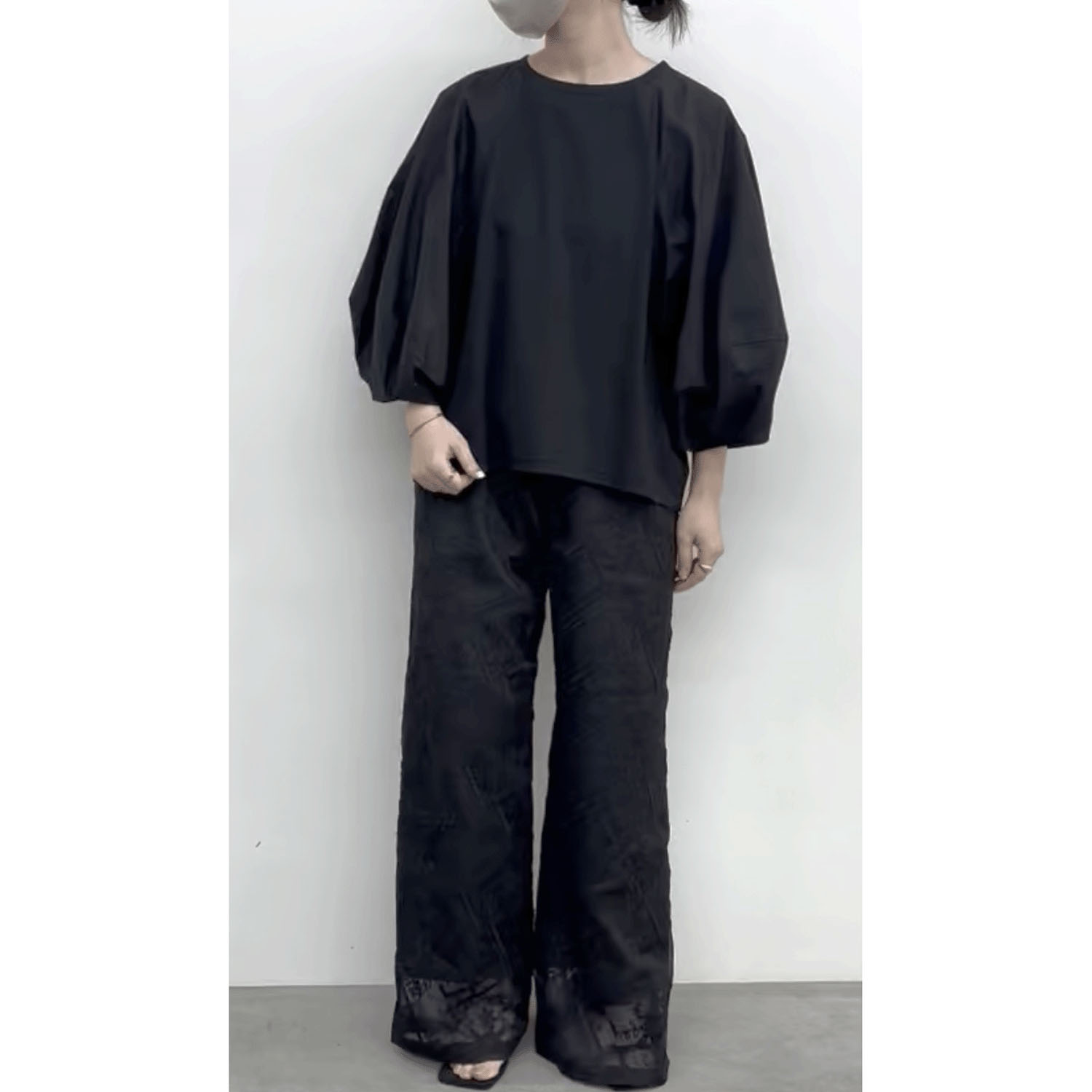 cloche ボリューム袖トップス - 画像4