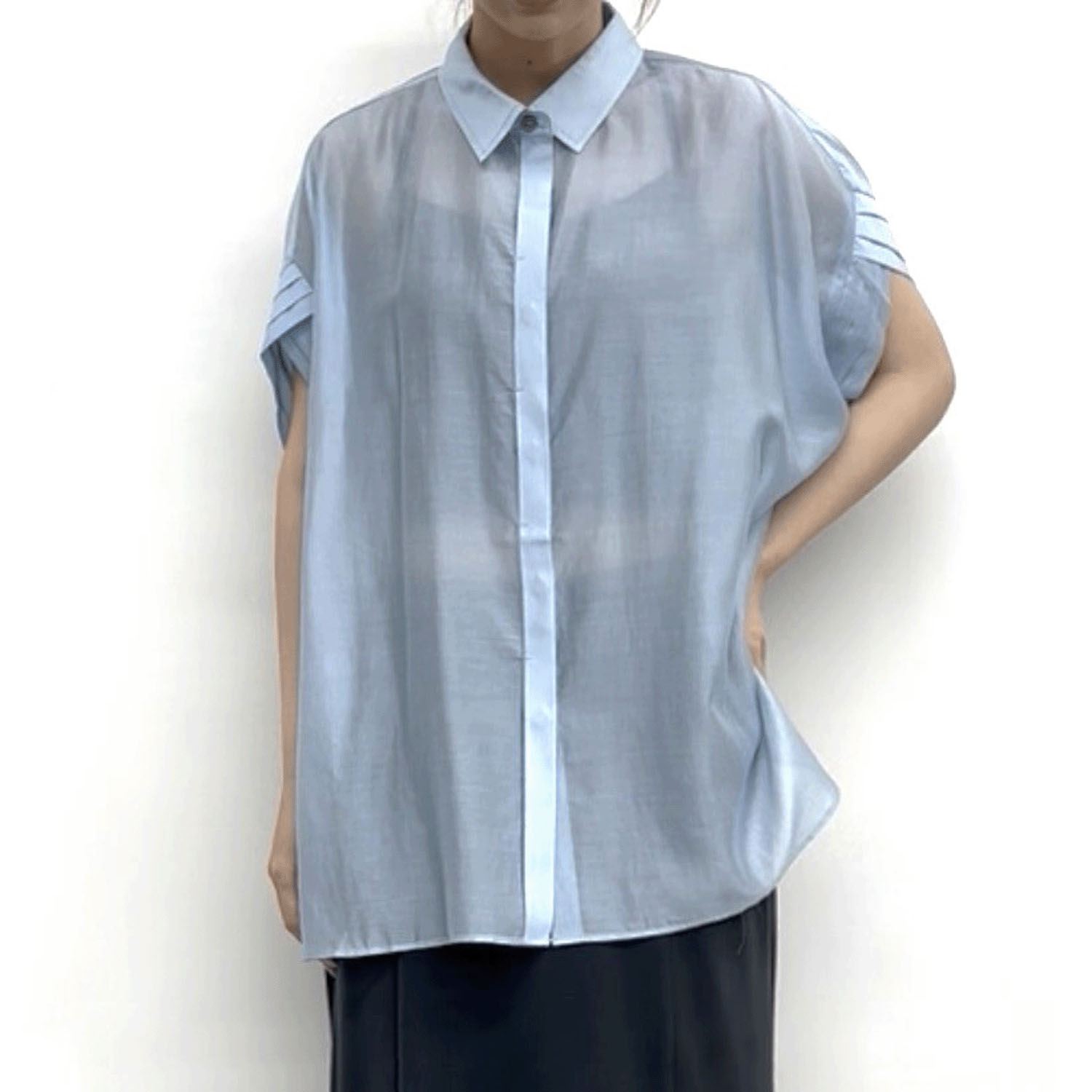 cloche シアーブラウス - 画像1