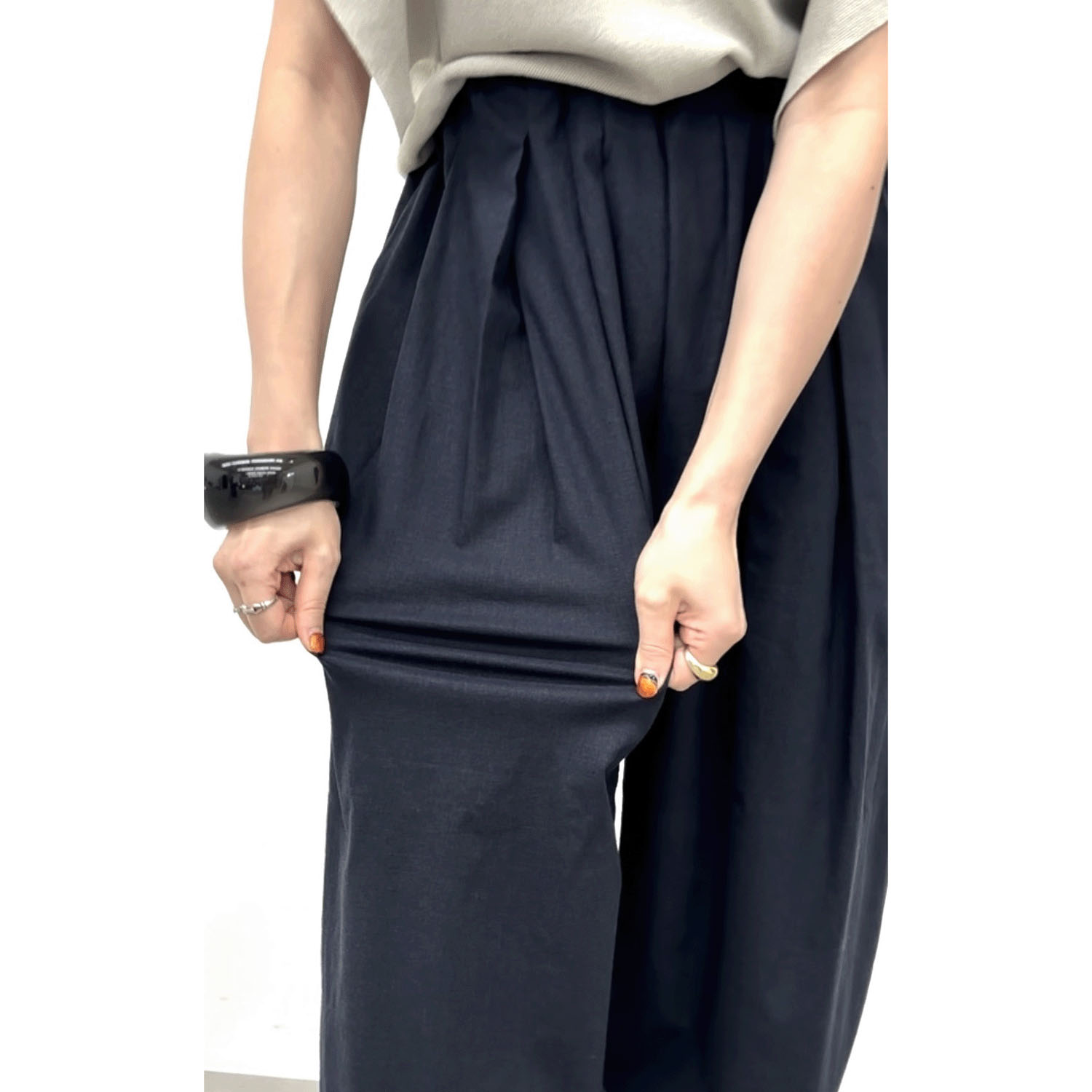 CLOCHE ランダムタックパンツ - 画像5