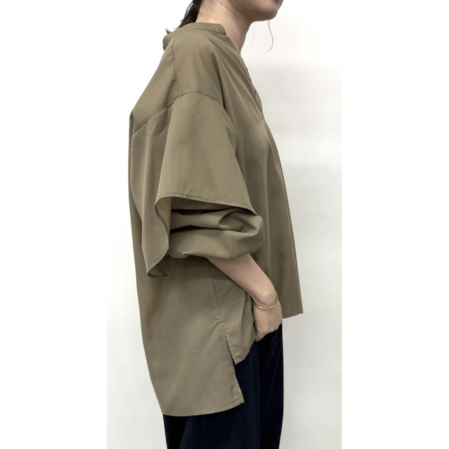 CLOCHE スキッパー衿ブラウス - 画像6